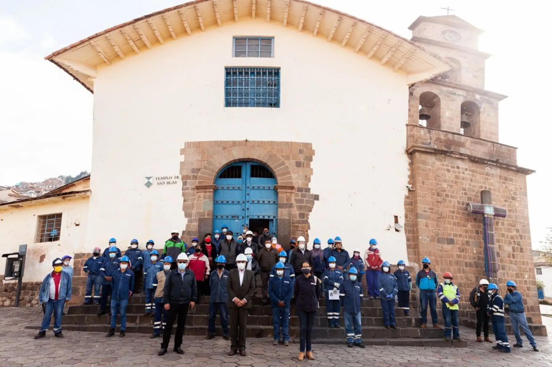Iglesia de San Blas, en el barrio del mismo nombre, en el sector histórico de la ciudad del Cusco. Foto: ANDINA/Difusión