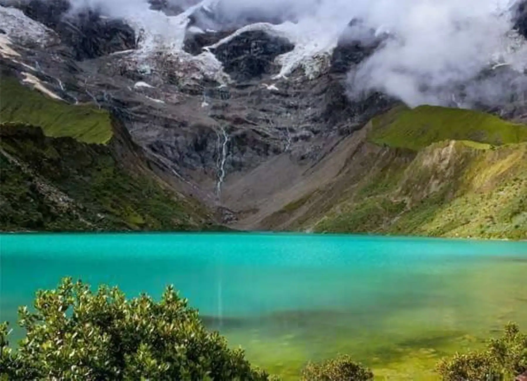 La Municipalidad de Mollepata, en Cusco, acelera la elaboración del protocolo de bioseguridad para habilitar visitas a la hermosa laguna Humantay. ANDINA/Difusión
