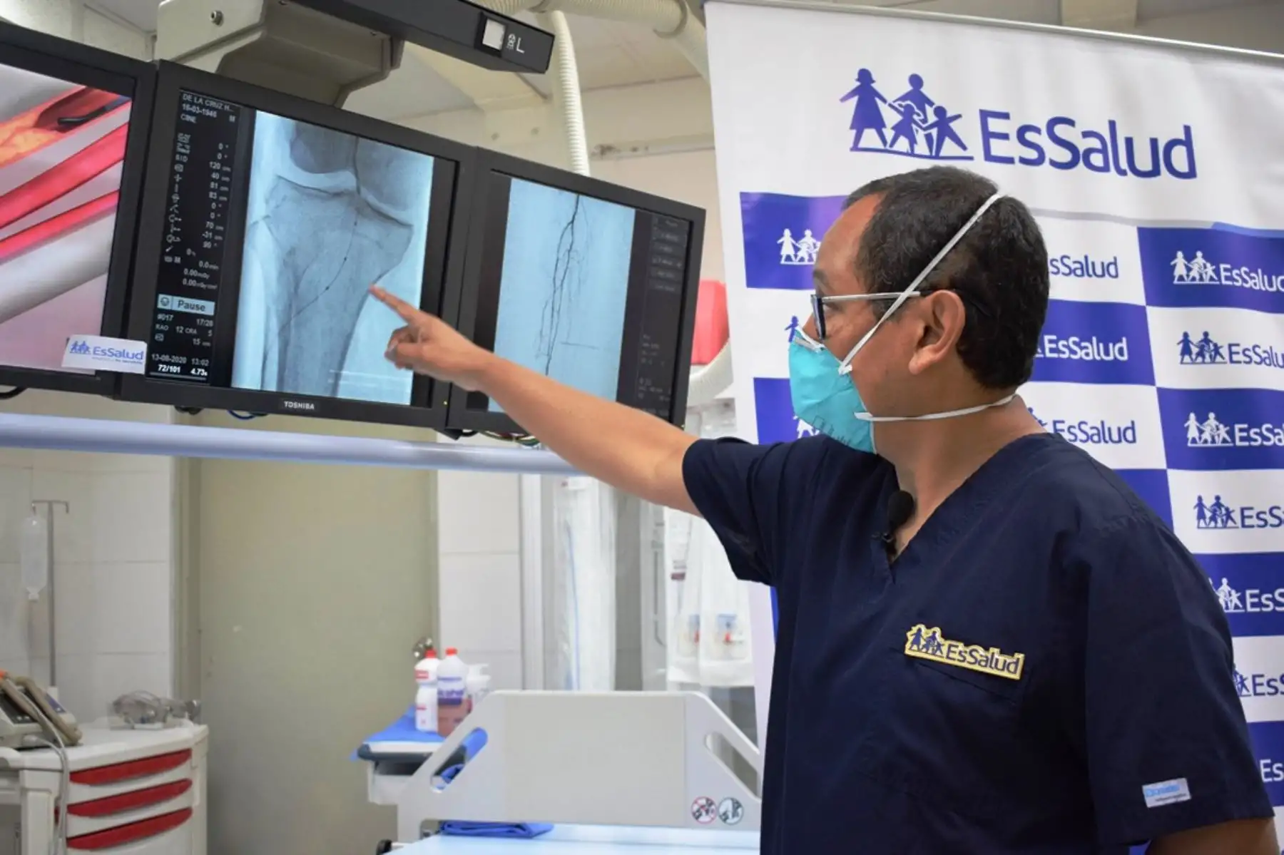 EsSalud: novedoso tratamiento evita que pacientes diabéticos pierdan extremidades. Foto: ANDINA/difusión.