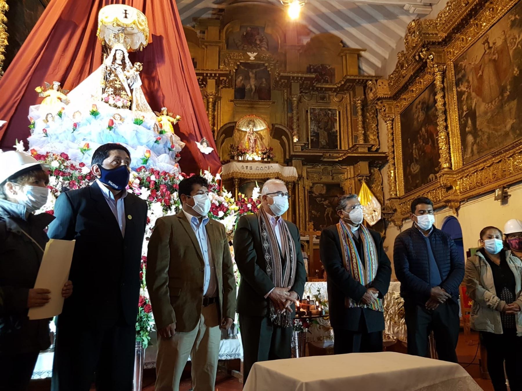 Cusco restaurará y pondrá en valor el histórico templo colonial Virgen del Rosario de la ciudad de Paucartambo. ANDINA/Difusión