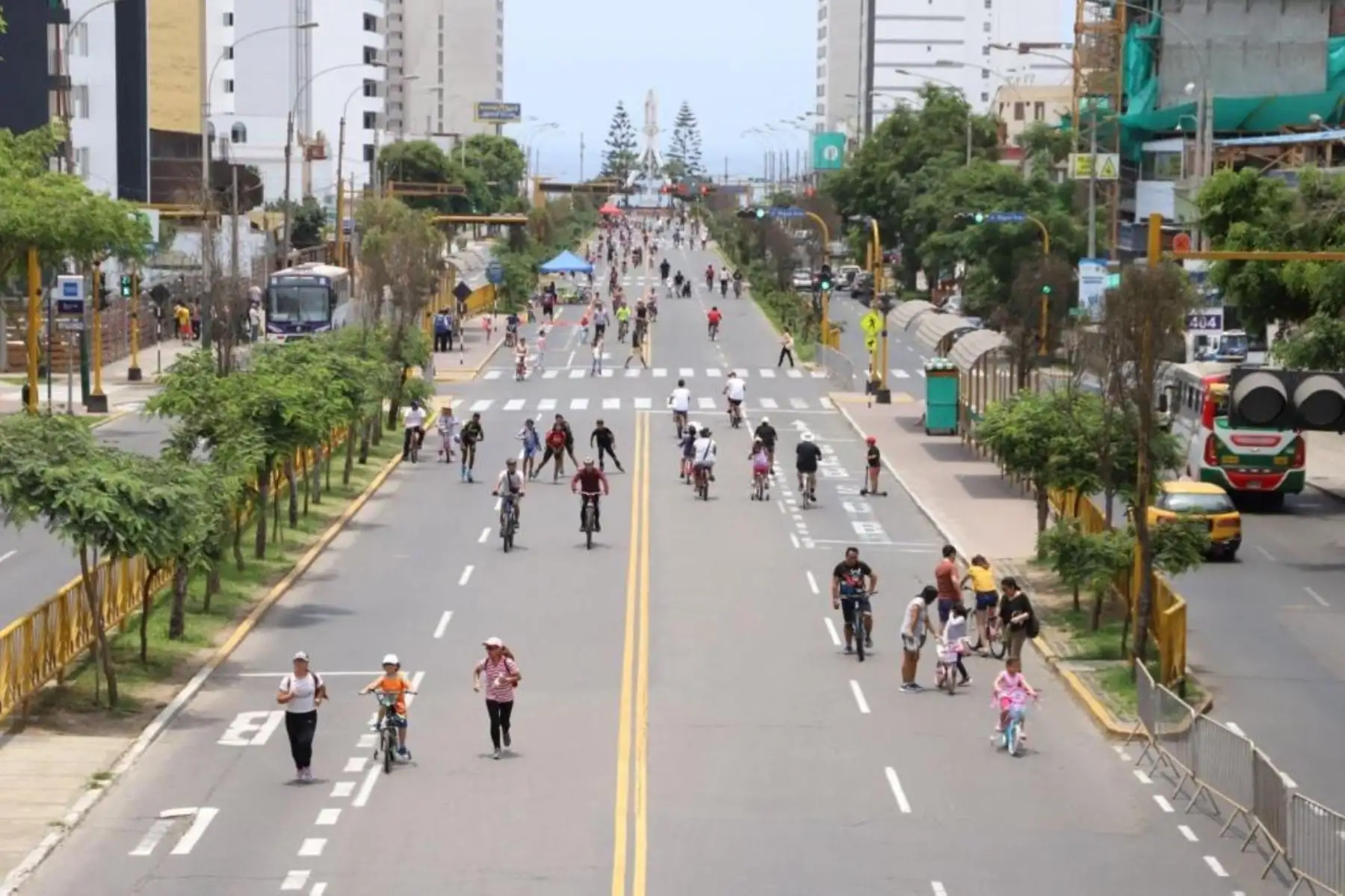 Vecinos y público en general podrán utilizar este espacio amplio y abierto con total seguridad para manejar bicicleta, correr, trotar o caminar. Foto: Cortesía