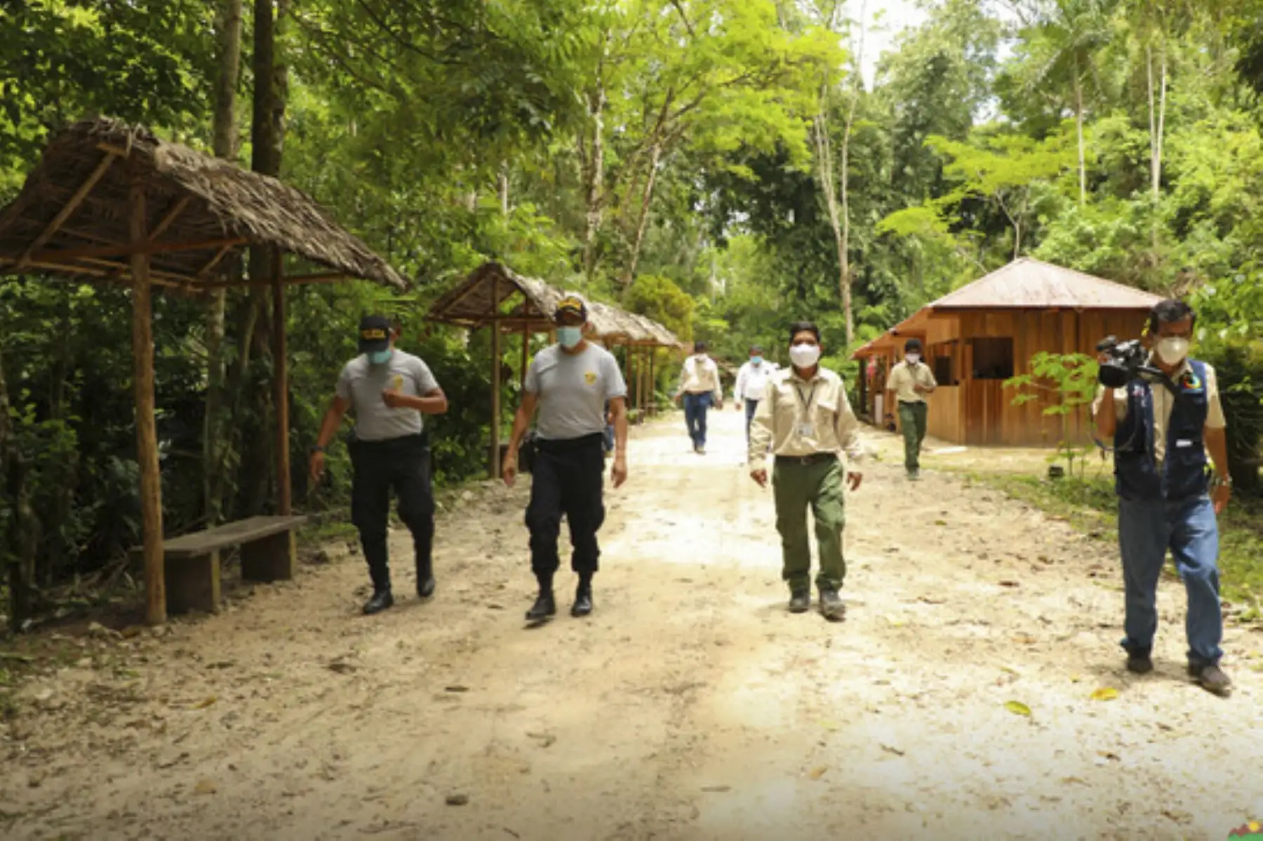 Tras ocho meses de cierre por los efectos de la pandemia, el parque nacional Tingo María reabre sus puertas al público con visitas guiadas a la Cueva de las Lechuzas, Tres de Mayo y Quinceañera. Con este evento, el gobierno regional de Huánuco inicia la apertura de la actividad turística para reactivar la economía en el sector. Foto: ANDINA/Difusión