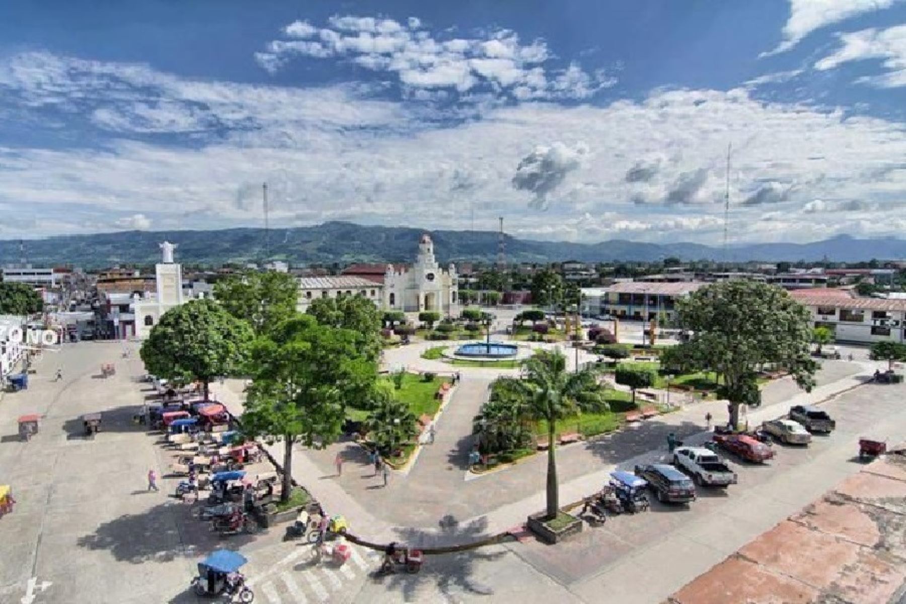 Moyobamba, ubicada en San Martín, es una de las provincias que continuará en el nivel de alerta extremo ante la covid-19. ANDINA/Difusión