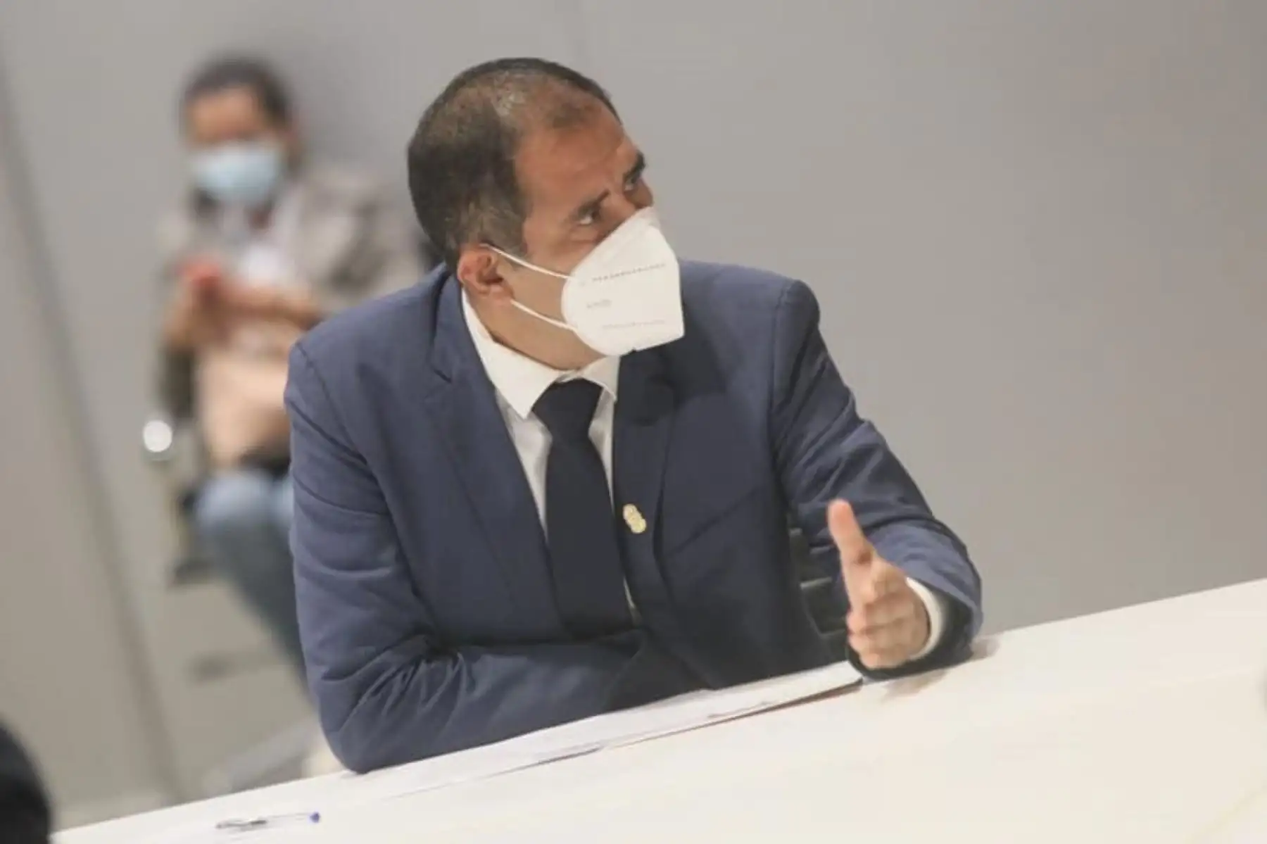 Juan Carlos Morillo Ulloa, gobernador regional de Áncash.
