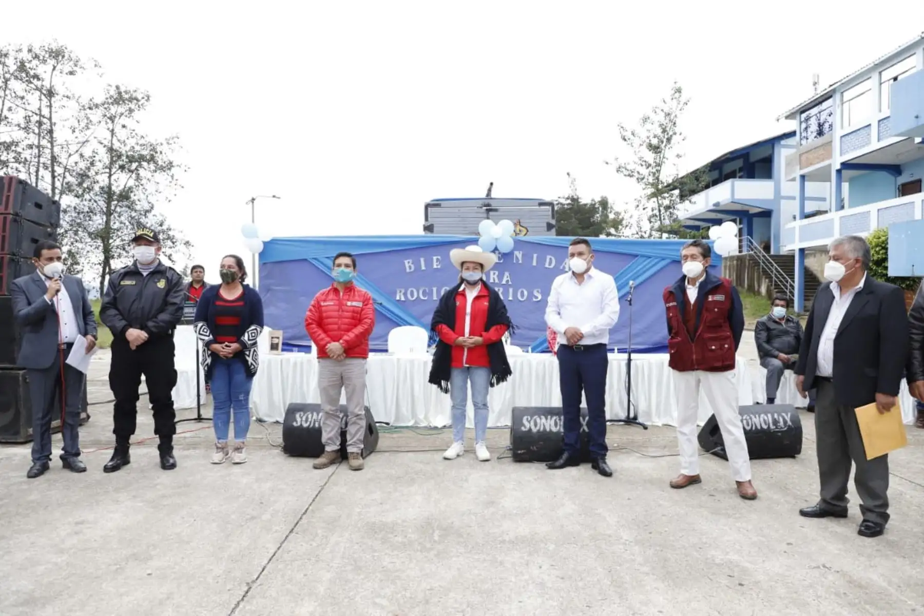 La ministra de Comercio Exterior y Turismo, Rocío Barrios, llegó hoy al distrito de Querocoto (Cajamarca) con el objetivo de iniciar un trabajo articulado que permita promover sus atractivos turísticos, y de esta manera, impulsar su desarrollo económico. Foto: Mincetur
