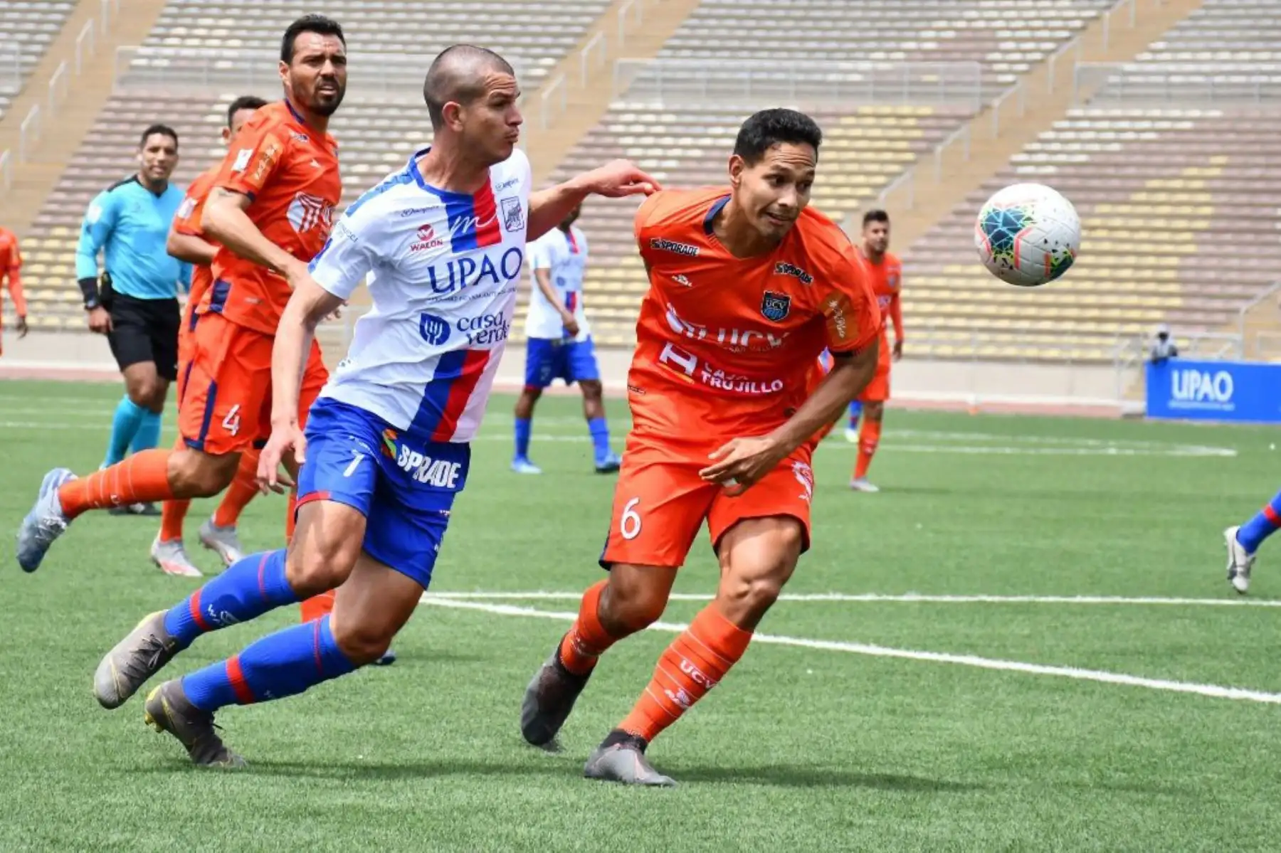 C. Mannucci vs Club Cesar Vallejo, en partido de la fecha 1 Fase 2 de la Liga Movistar, en el estadio UNMSM. Foto: ANDINA/ Liga 1