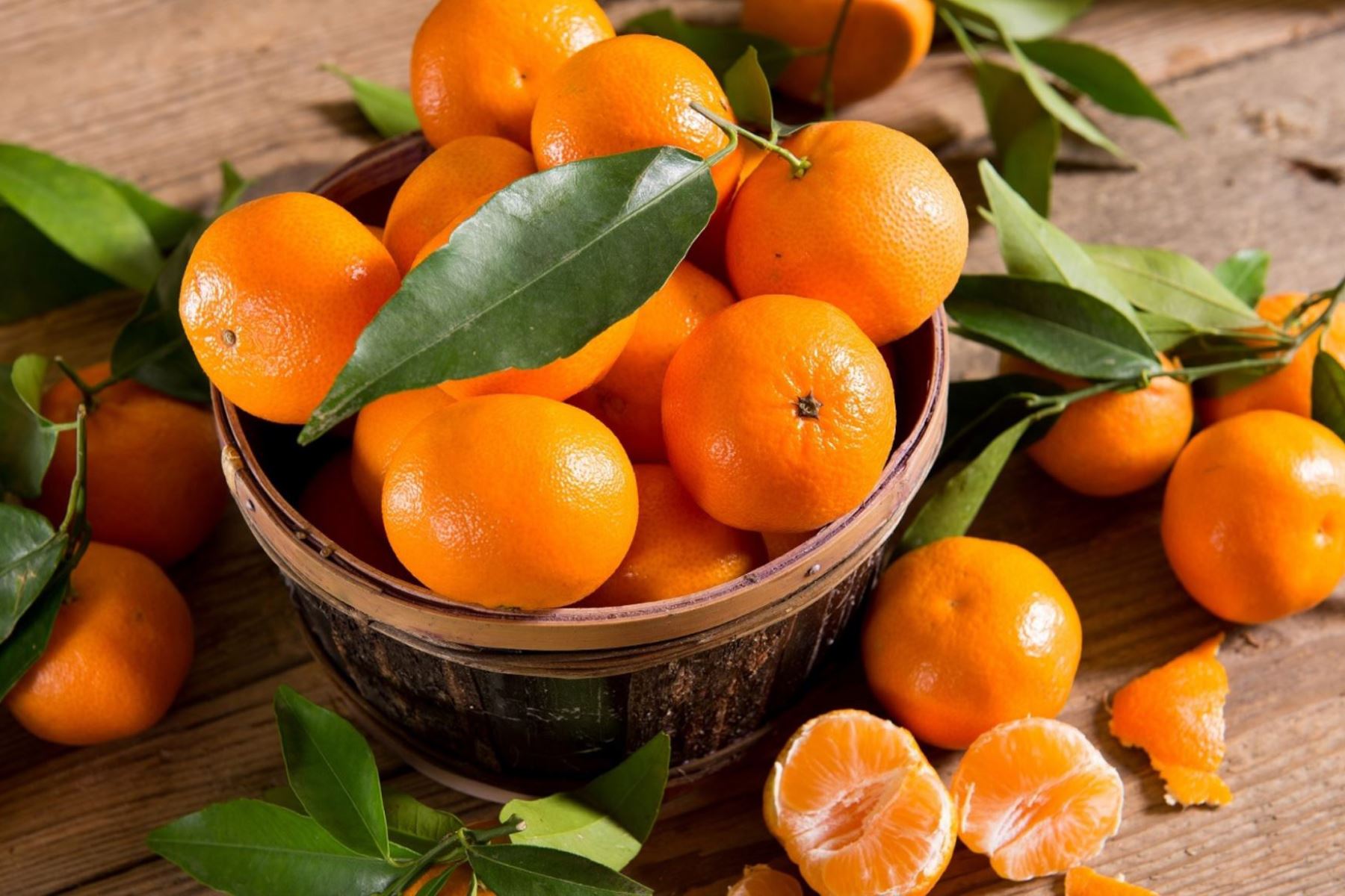 Las mandarinas son productos cítricos. ANDINA/Difusión