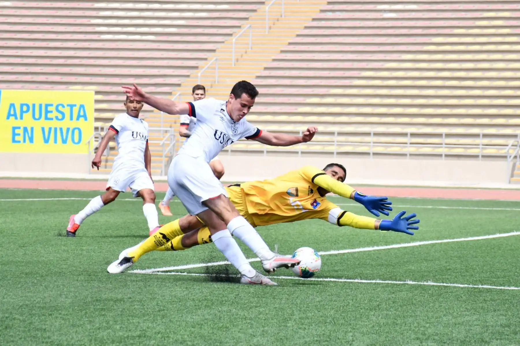 Alianza Universidad se enfrenta a San Martín por la primera fecha de la fase 2 de la Liga 1, en el estadio San Marcos. Foto: Liga 1