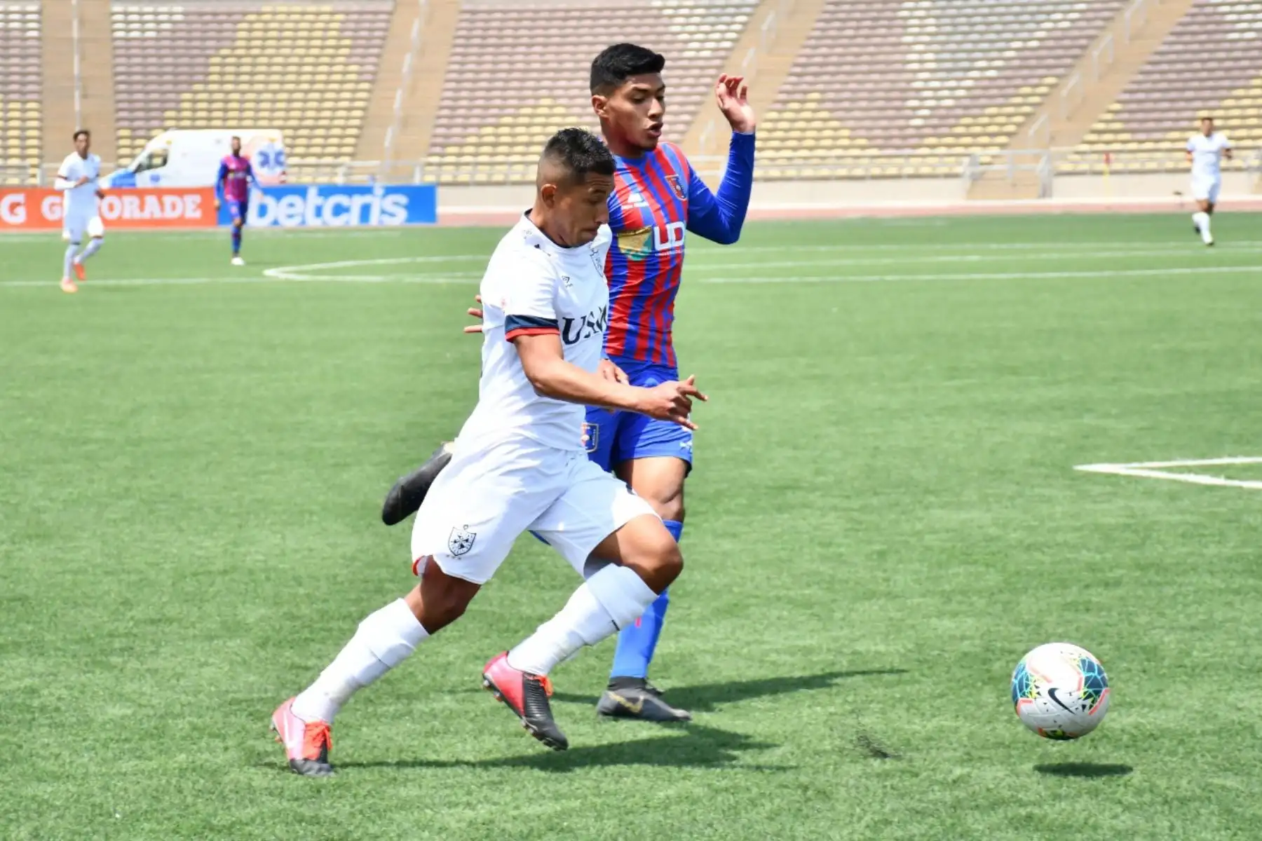 Alianza Universidad se enfrenta a San Martín por la primera fecha de la fase 2 de la Liga 1, en el estadio San Marcos. Foto: Liga 1