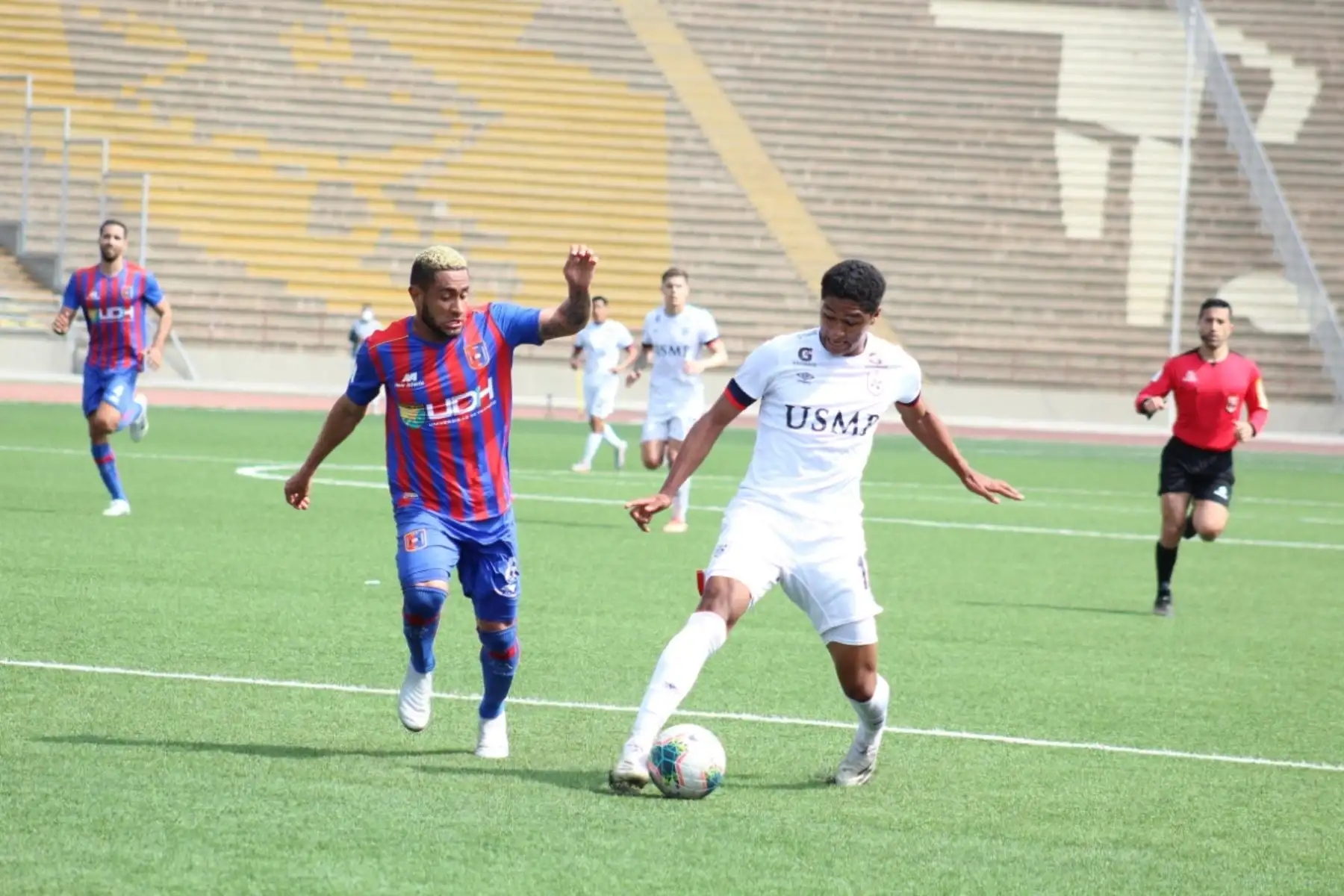Alianza Universidad se enfrenta a San Martín por la primera fecha de la fase 2 de la Liga 1, en el estadio San Marcos. Foto: Liga 1