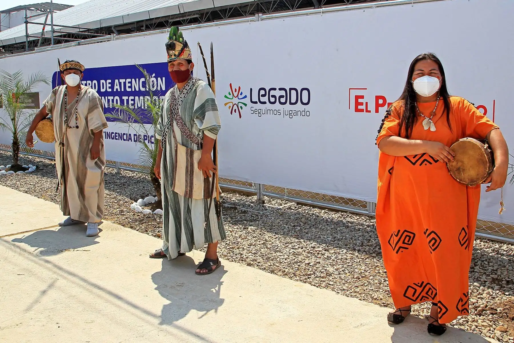 Los centros de atención y aislamiento temporal para pacientes covid-19 implementados en Amazonas, Junín y Puno cuentan con información en lenguas originarias, resaltó el Proyecto Legado. ANDINA/Difusión