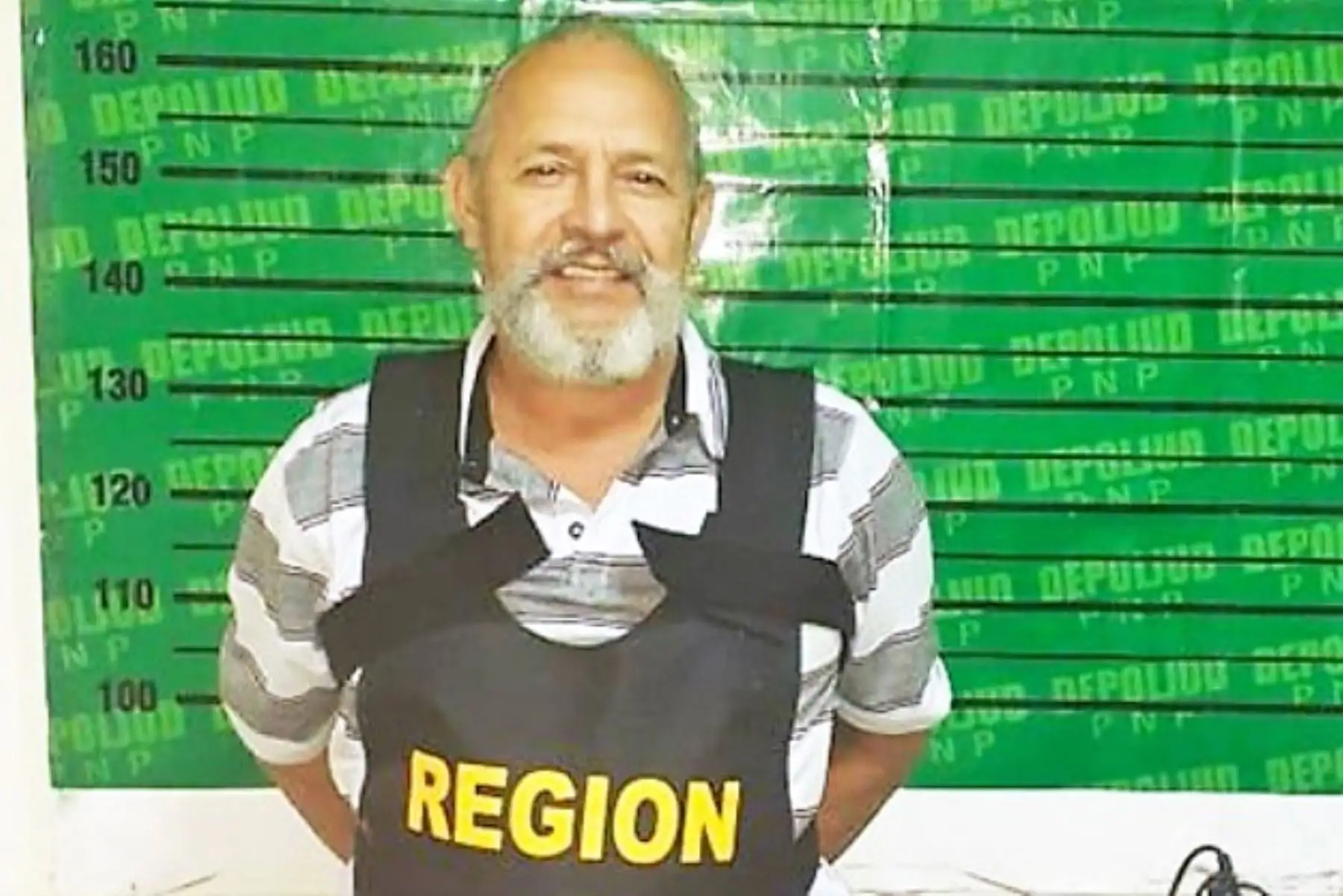 Exsacerdote Luis Hernán del Carpio Costa, sentenciado por tocamientos indebidos y capturado por la policía en Nuevo Chimbote.