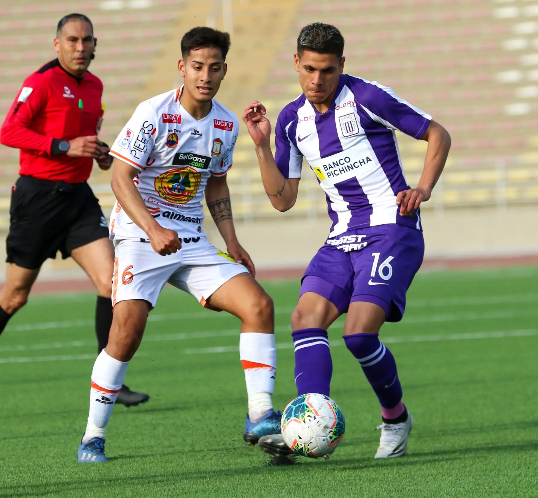FC Ayacucho gano 2 - 0 a Alianza Lima, en partido  por la primera fecha de la fase 2 de la Liga 1, en el estadio San Marcos. Foto: Liga 1