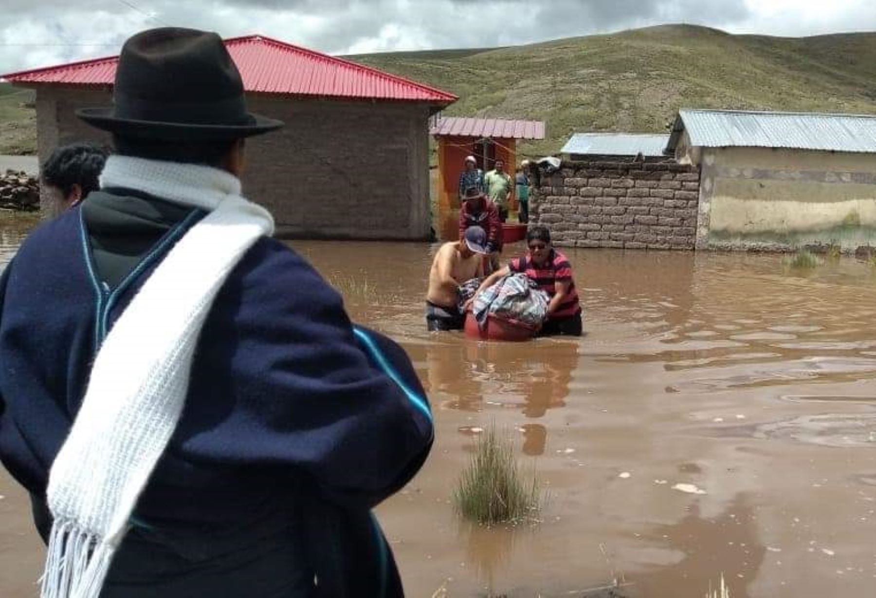 La oficina de la Defensoría del Pueblo en Puno advirtió la falta de un plan de contingencia frente a inicio de la temporada de lluvias en esa región. ANDINA/Difusión