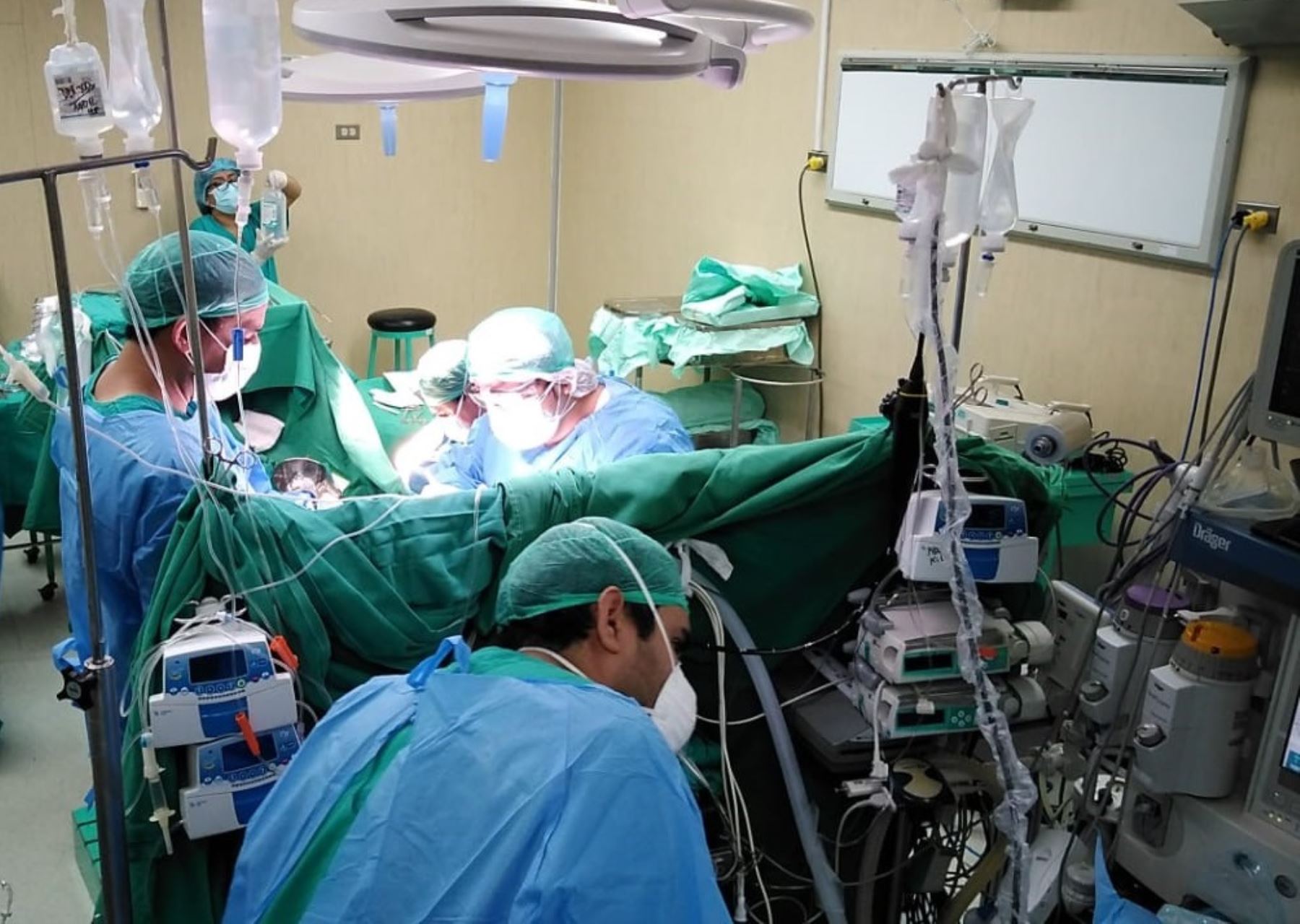 EsSalud destacó el reinicio de cirugías cardiacas de alta complejidad en Lambayeque que se encontraban suspendidas por la pandemia de covid-19. ANDINA/Difusión