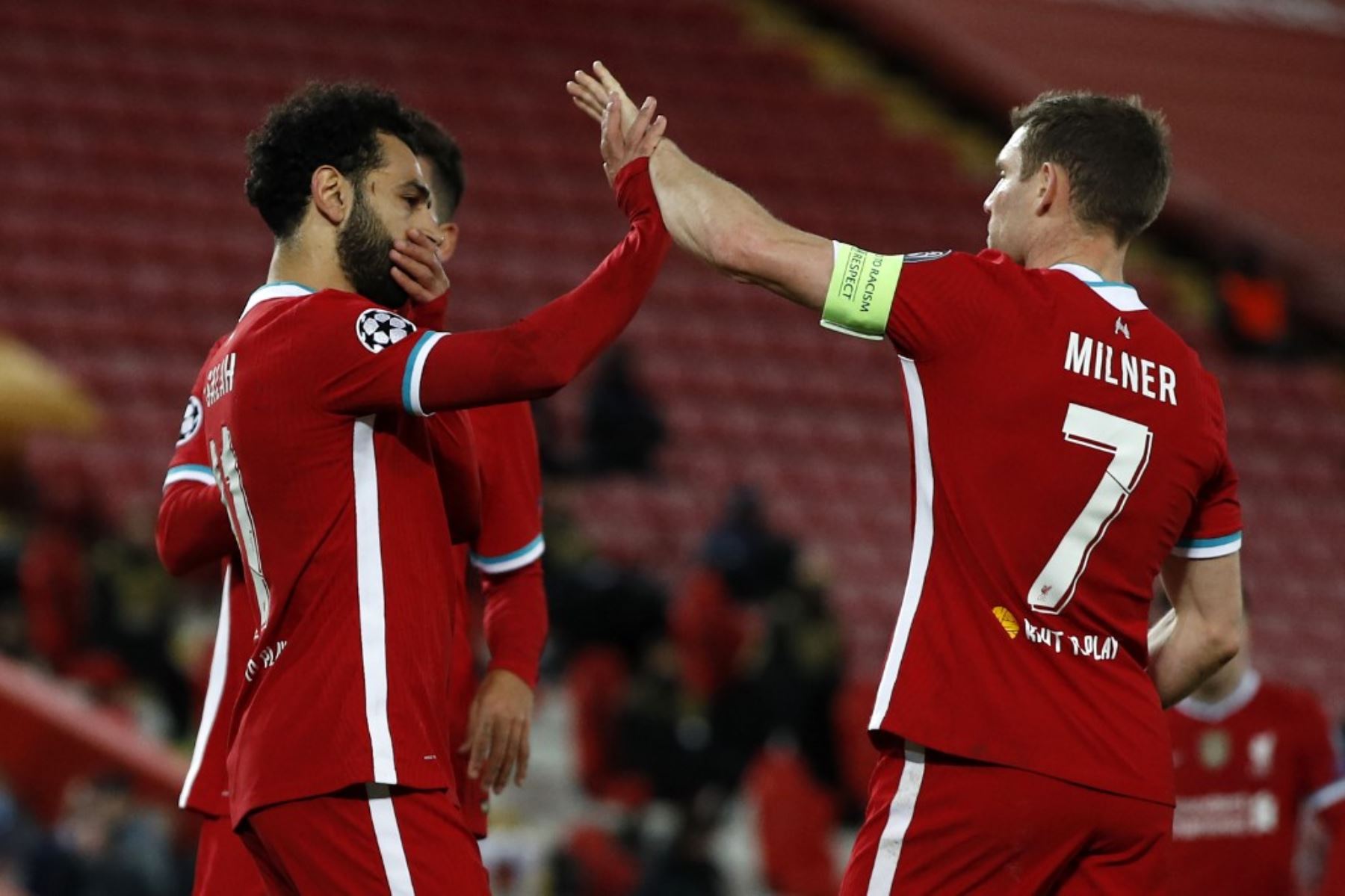 Liverpool derrotó por 2-0 al modesto Midtjylland danés en partido de la segunda jornada del grupo D de la Liga de Campeones