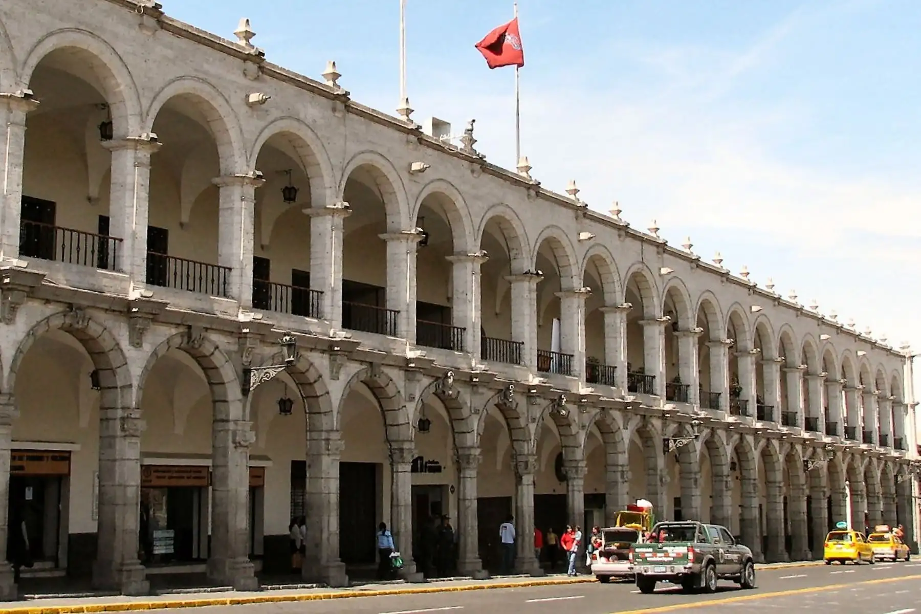 Sede municipal de Arequipa, en imagen de archivo.