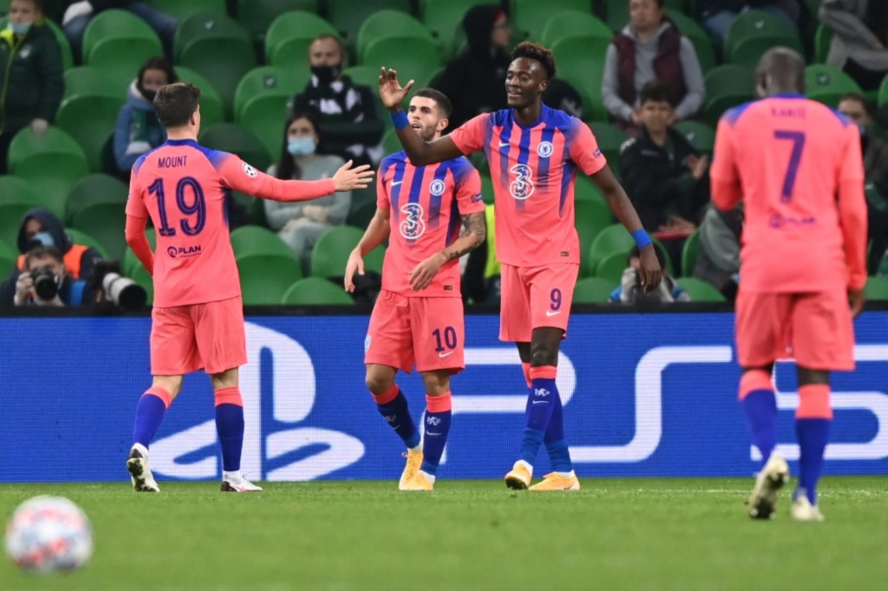 Chelsea se reencuentra con el triunfo con una goleada en Krasnodar