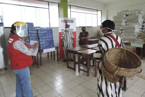 Ciudadanos de los pueblos indígenas asháninka, nomatsigenga y kakinte recibirán alimentos por pandemia del coronavirus. Foto: ANDINA/Difusión