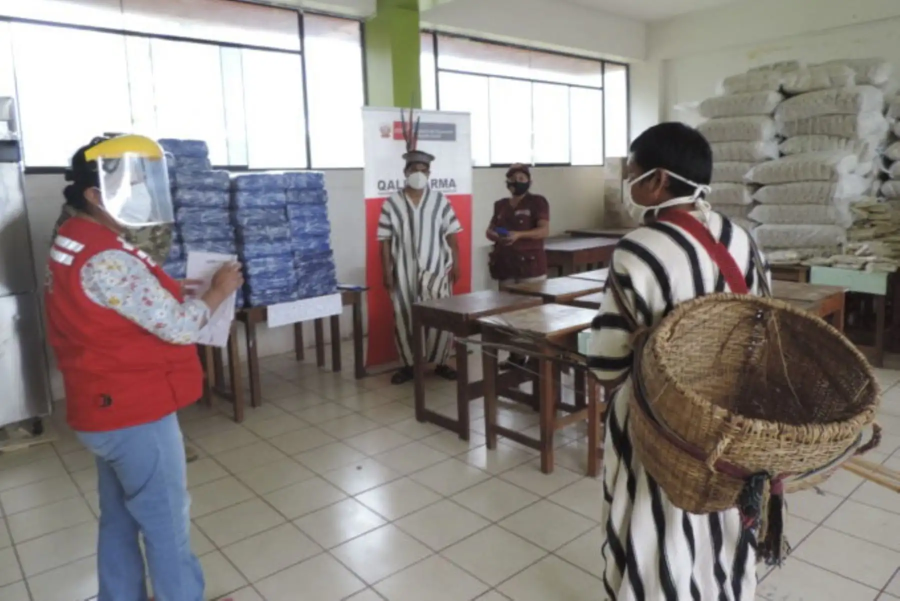 Ciudadanos de los pueblos indígenas asháninka, nomatsigenga y kakinte recibirán alimentos por pandemia del coronavirus. Foto: ANDINA/Difusión