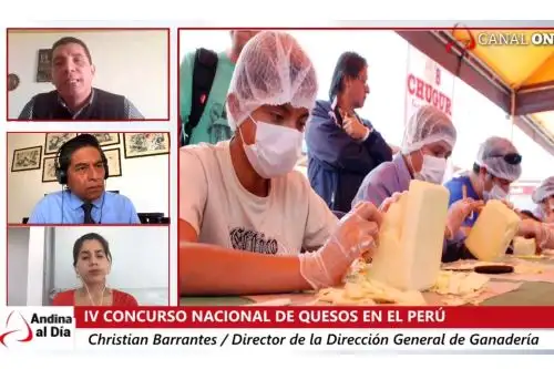 Director general de Ganadería del Minagri, Christian Barrantes, en 