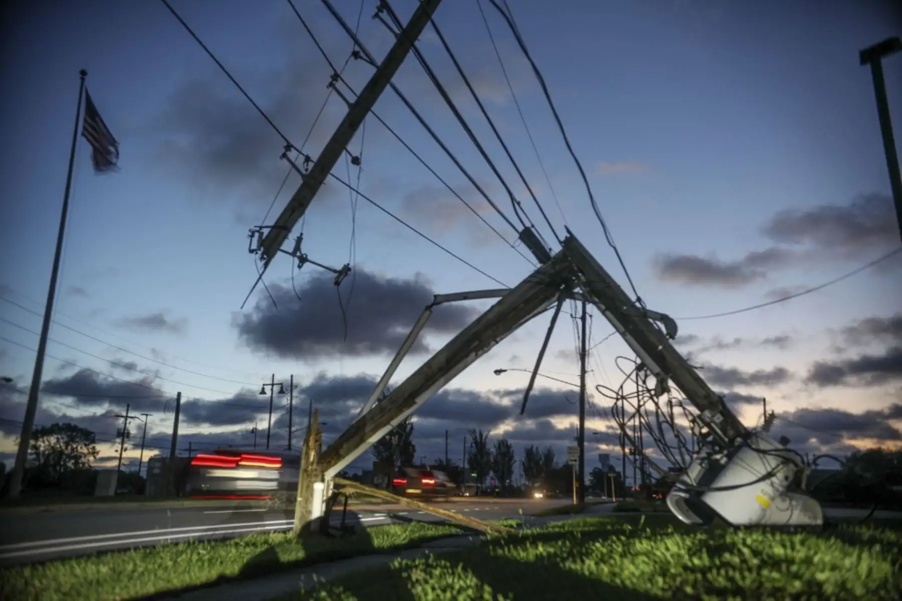 Daños a la propiedad después del huracán Zeta, en Chalmette Luisiana. Foto:AFP