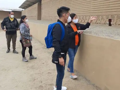 El complejo arqueológico Chan Chan, en la provincia de Trujillo, reanudará su atención al público con aforo limitado al 50% desde el 1 de marzo. ANDINA/Difusión