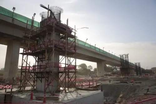 Obras en puente Grau en Piura. ANDINA/Prensa Presidencia