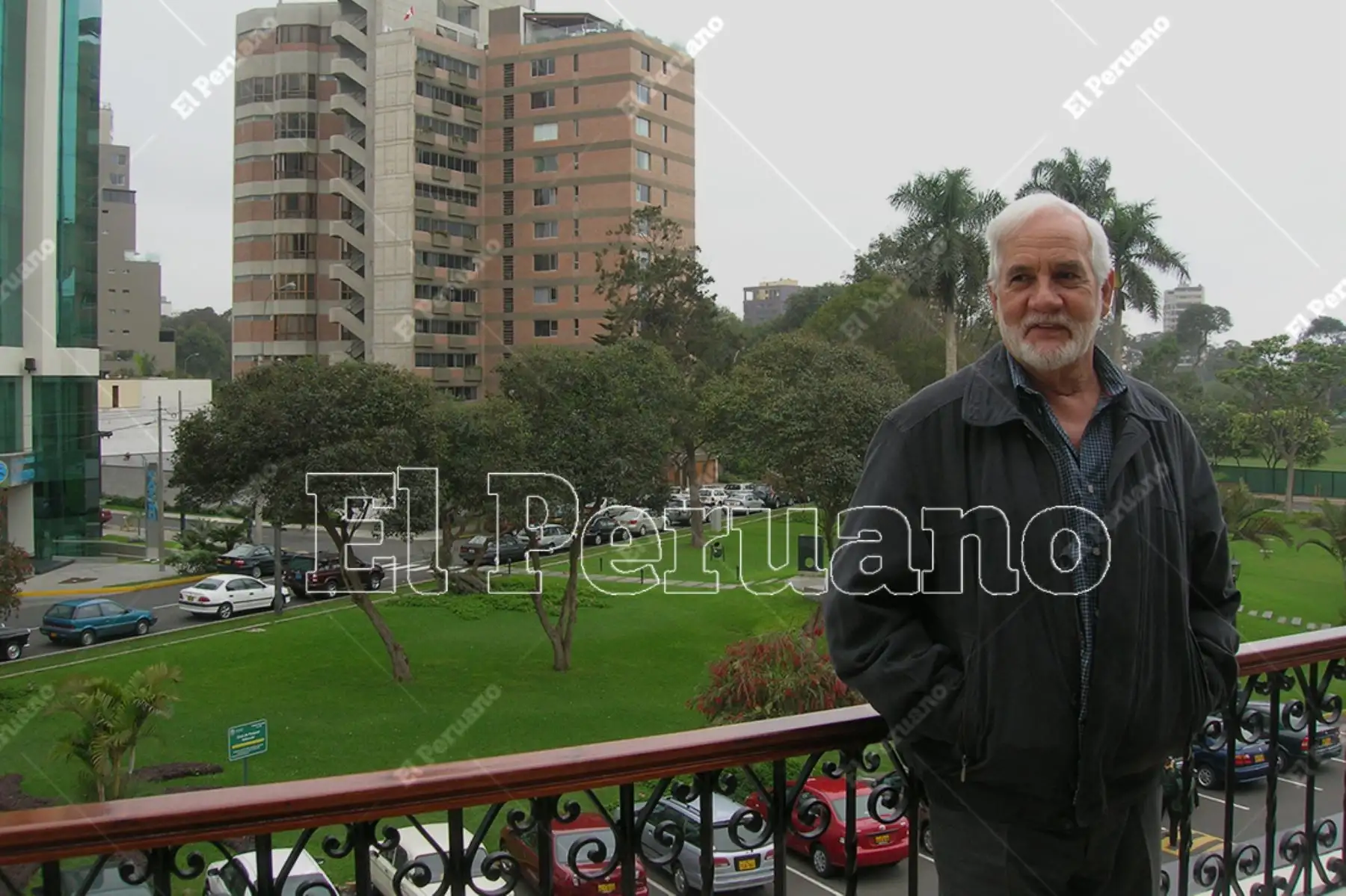 Lima -4 agosto 2006 / Entrevista al actor Ricardo Blume en el Country Club de San Isidro. Foto: Archivo Histórico de El Peruano