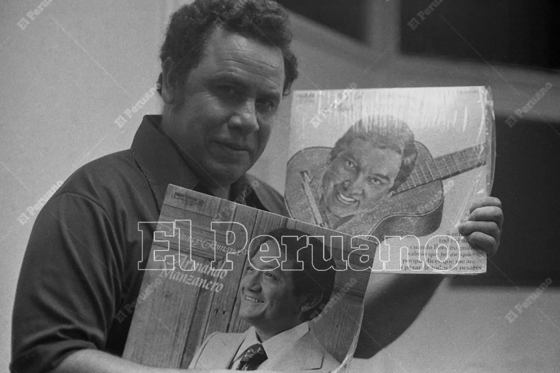 Lima - 5 febrero 1980. Compositor a Augusto Polo Campos. Foto Archivo Histórico de El Peruano / Pavel Marrul