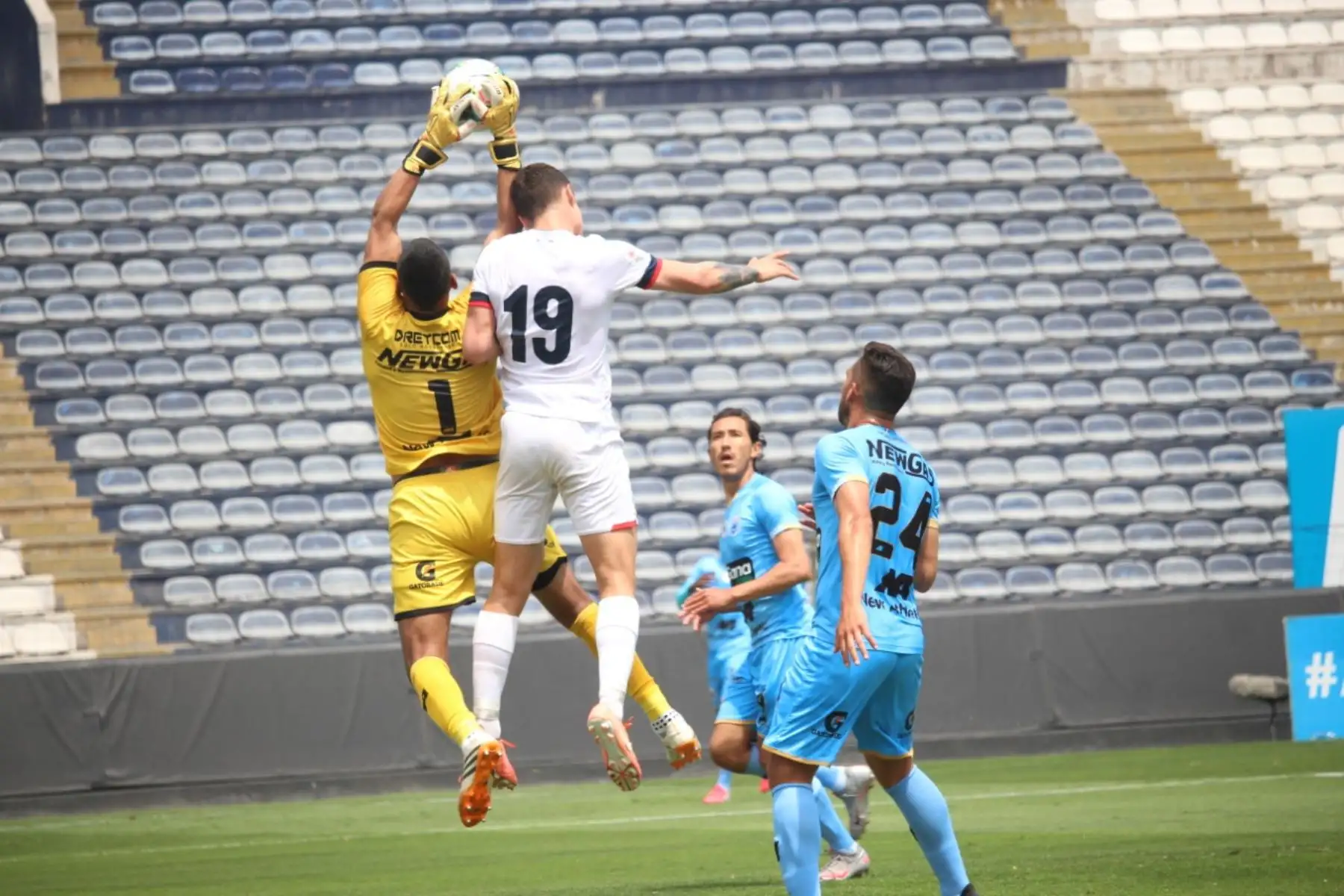 San Martín y Binacional se enfrentan por la fecha 2 de la fase 2 de la Liga 1, en el estadio Alejandro Villanueva. Foto: Liga 1