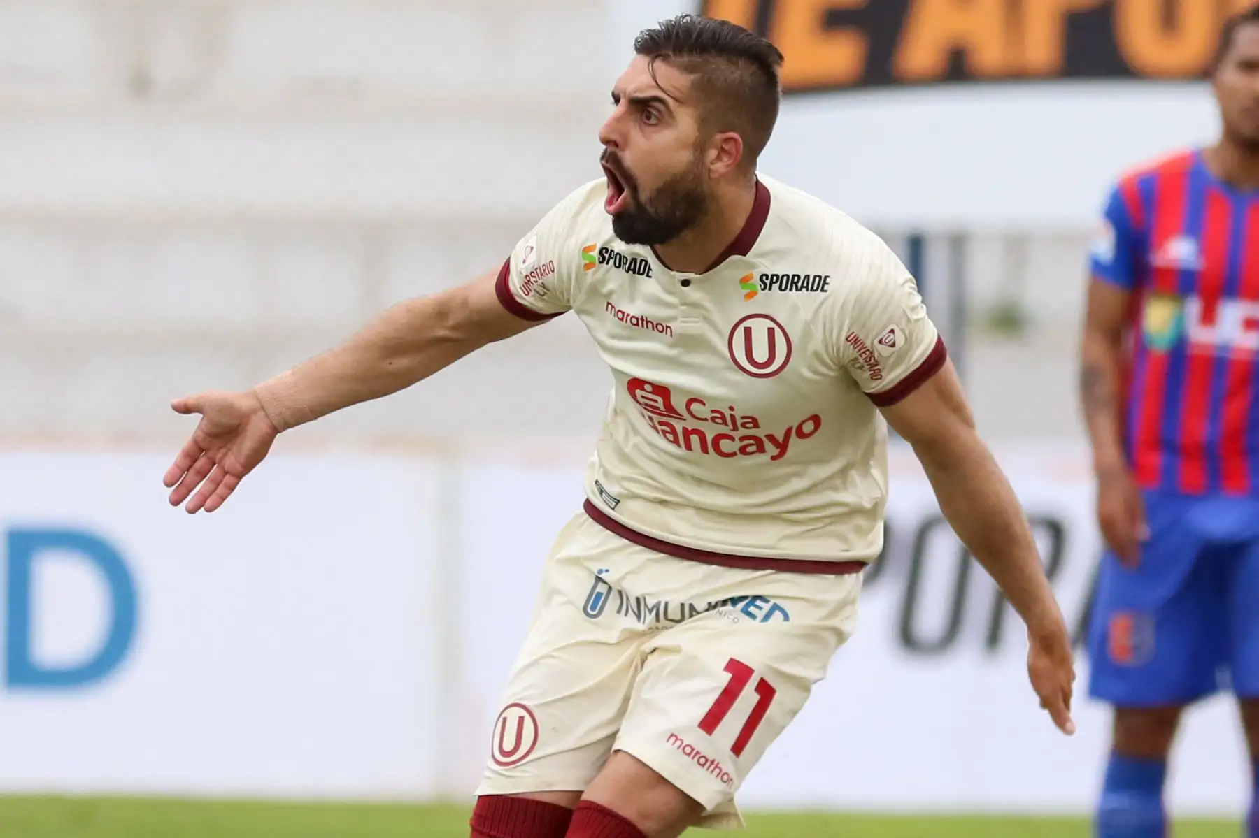 Universitario de deportes gano 1 a 0 a  Alianza UDH, en partido  por la fecha 2 de la fase 2 de la Liga 1, en el estadio Iván Elías Moreno de Villa el Salvador. Foto:ANDINA/ Liga 1