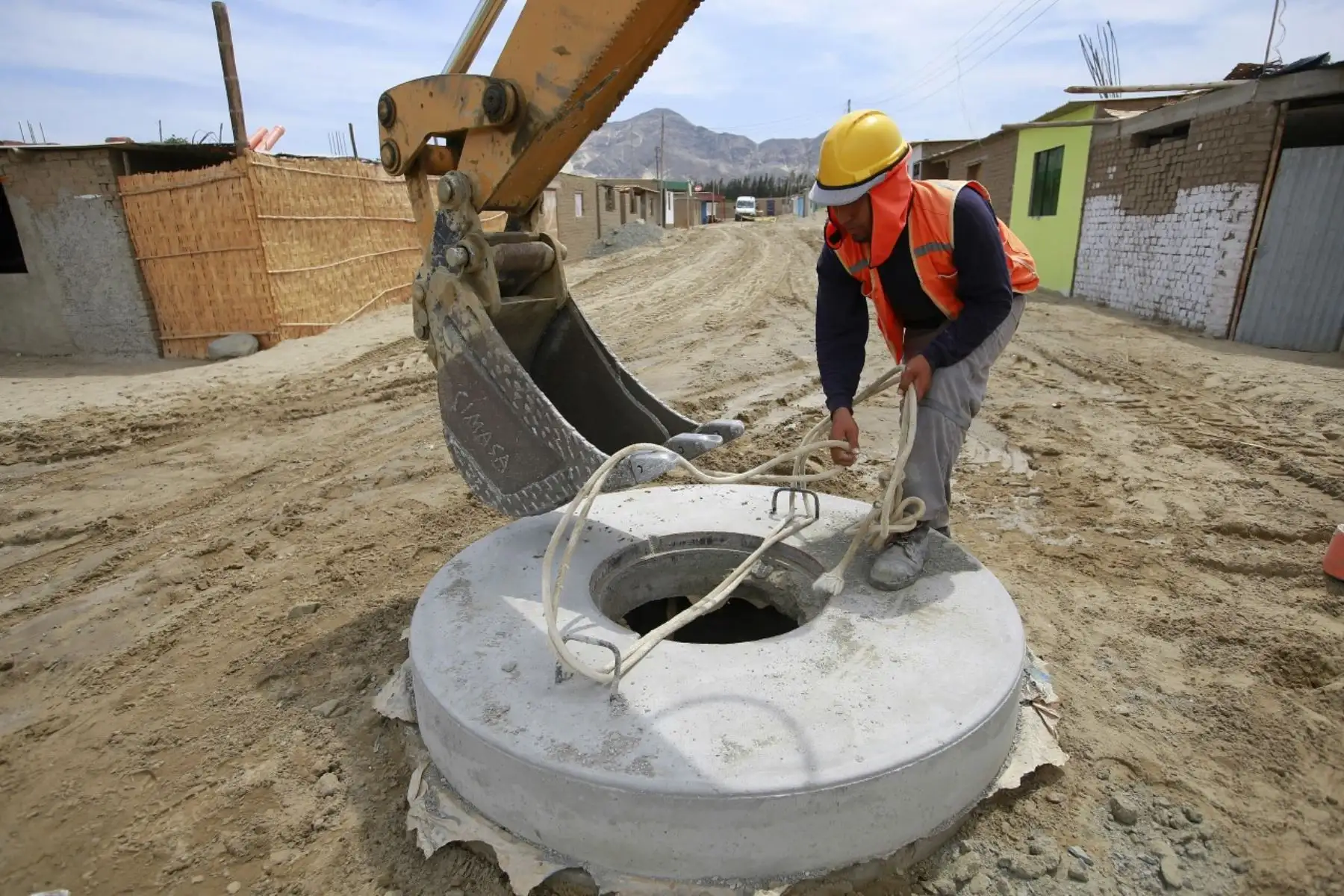 Obras fundamentales para elevar la calidad de vida de las personas.Foto: ANDINA/Difusión.