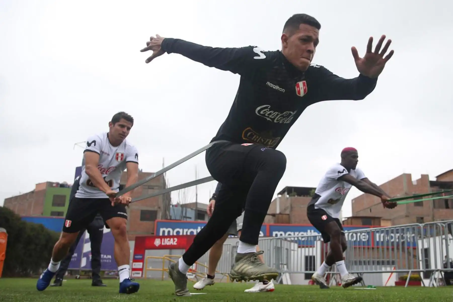 Selección peruana realiza su primer día de entrenamientos en Videna con miras a las fechas 03 y 04 de las Clasificatorias Qatar 2022. Foto: @SeleccionPeru