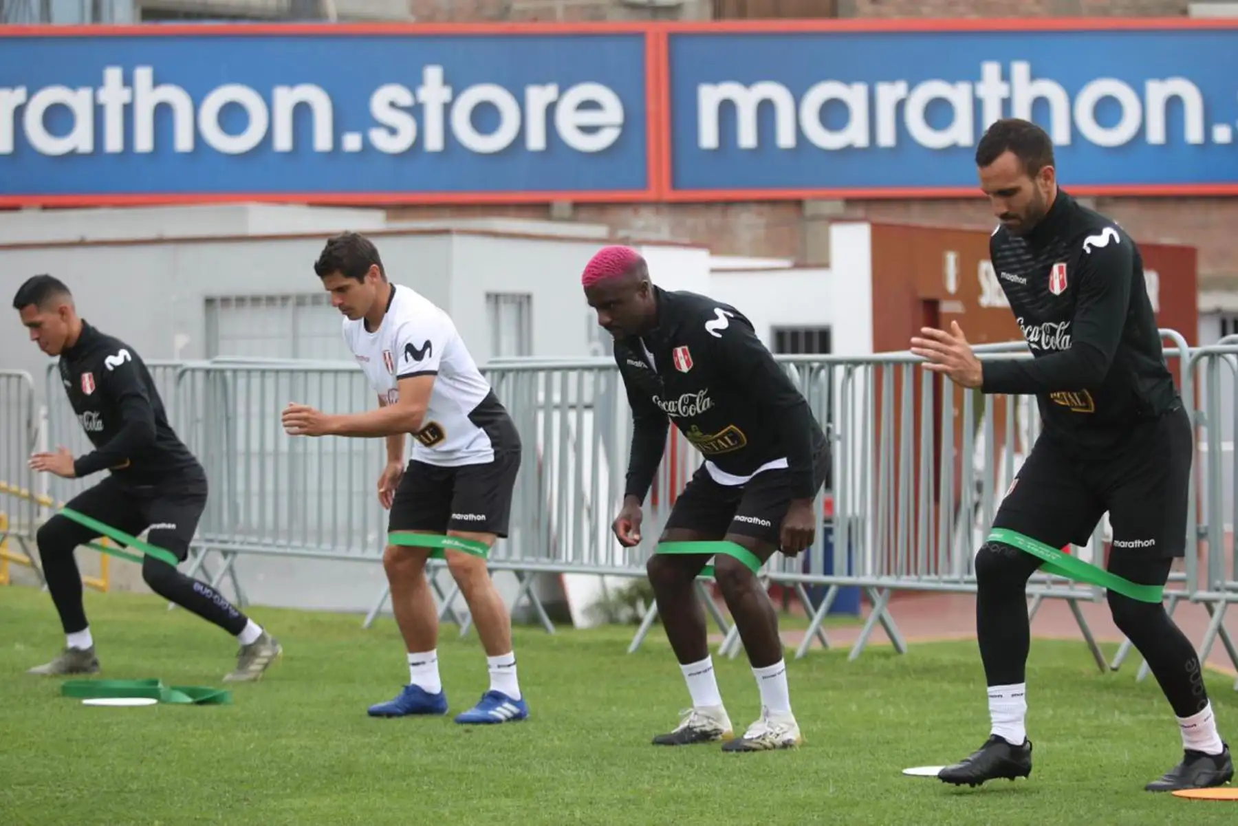 Selección peruana realiza su primer día de entrenamientos en Videna con miras a las fechas 03 y 04 de las Clasificatorias Qatar 2022. Foto: @SeleccionPeru