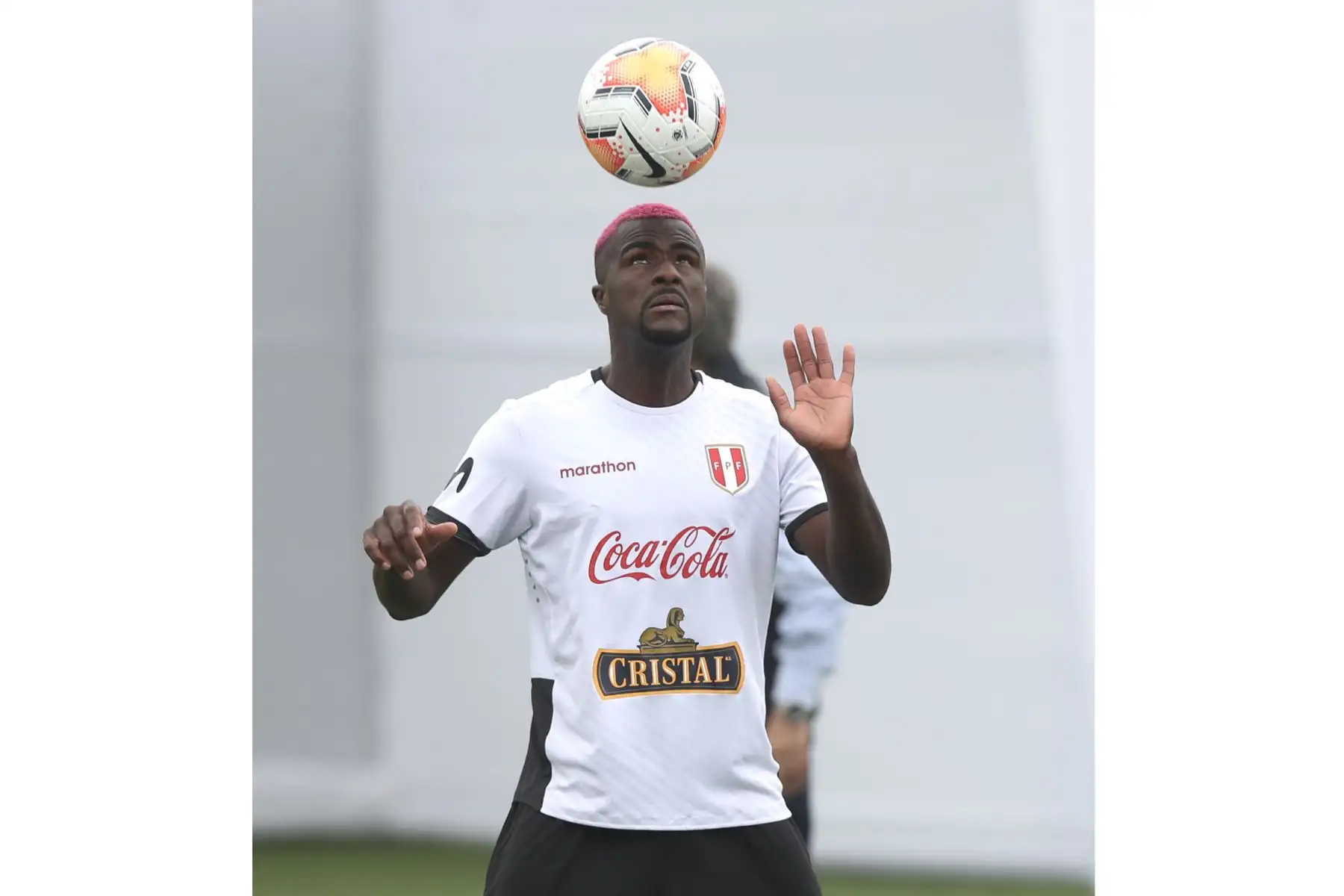 Christian Ramos de la Selección peruana realiza su primer día de entrenamientos en Videna con miras a las fechas 03 y 04 de las Clasificatorias Qatar 2022. Foto: @SeleccionPeru