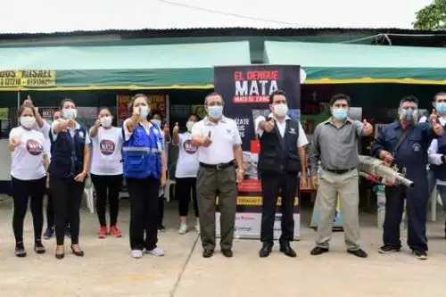La campaña de salud “El dengue mata, mata al zancudo" busca que comunidad esté preparada para evitar la proliferación del insecto ante la temporada de lluvias. Foto: ANDINA/Gobierno Regional de Madre de Dios