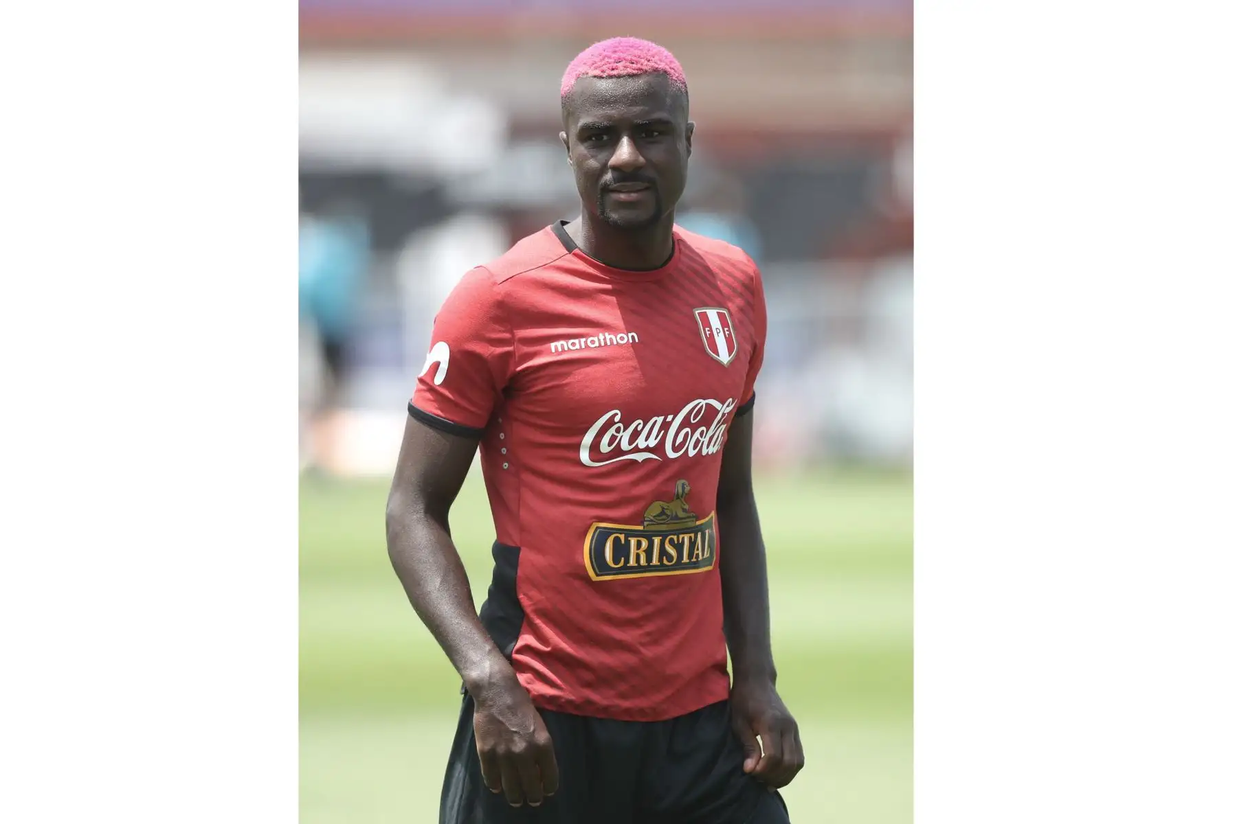 Christian Ramos de la Selección peruana realiza su segundo día de entrenamientos en Videna con miras a las fechas 03 y 04 de las Clasificatorias Qatar 2022. Foto: @SeleccionPeru