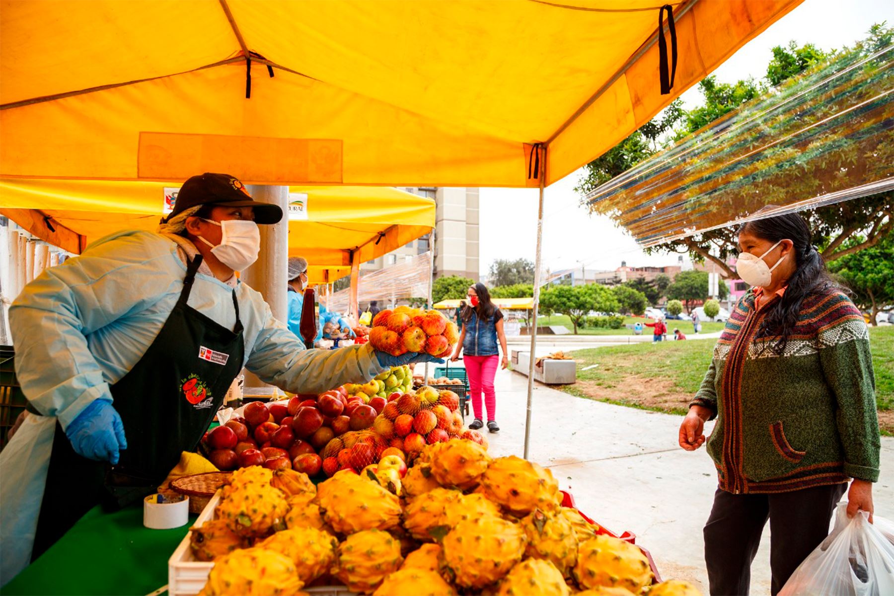 Mercados Minagri De la Chacra a la Olla alistan edición especial con alimentos de bosques peruanos del mercado por semana forestal. Foto: ANDINA/Minagri