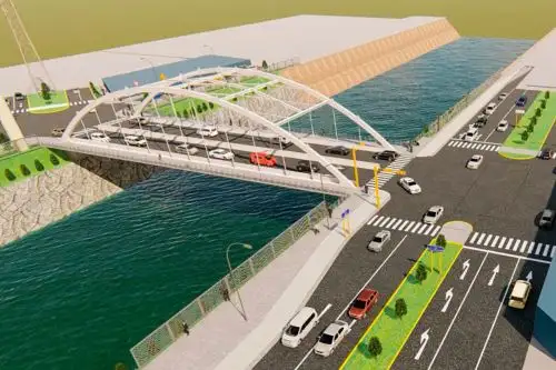 Puente Morales Duárez conectará los distritos de San Martín de Porres y Carmen de la Legua Reynoso, beneficiando a más de 100 mil vecinos. ANDINA/MML