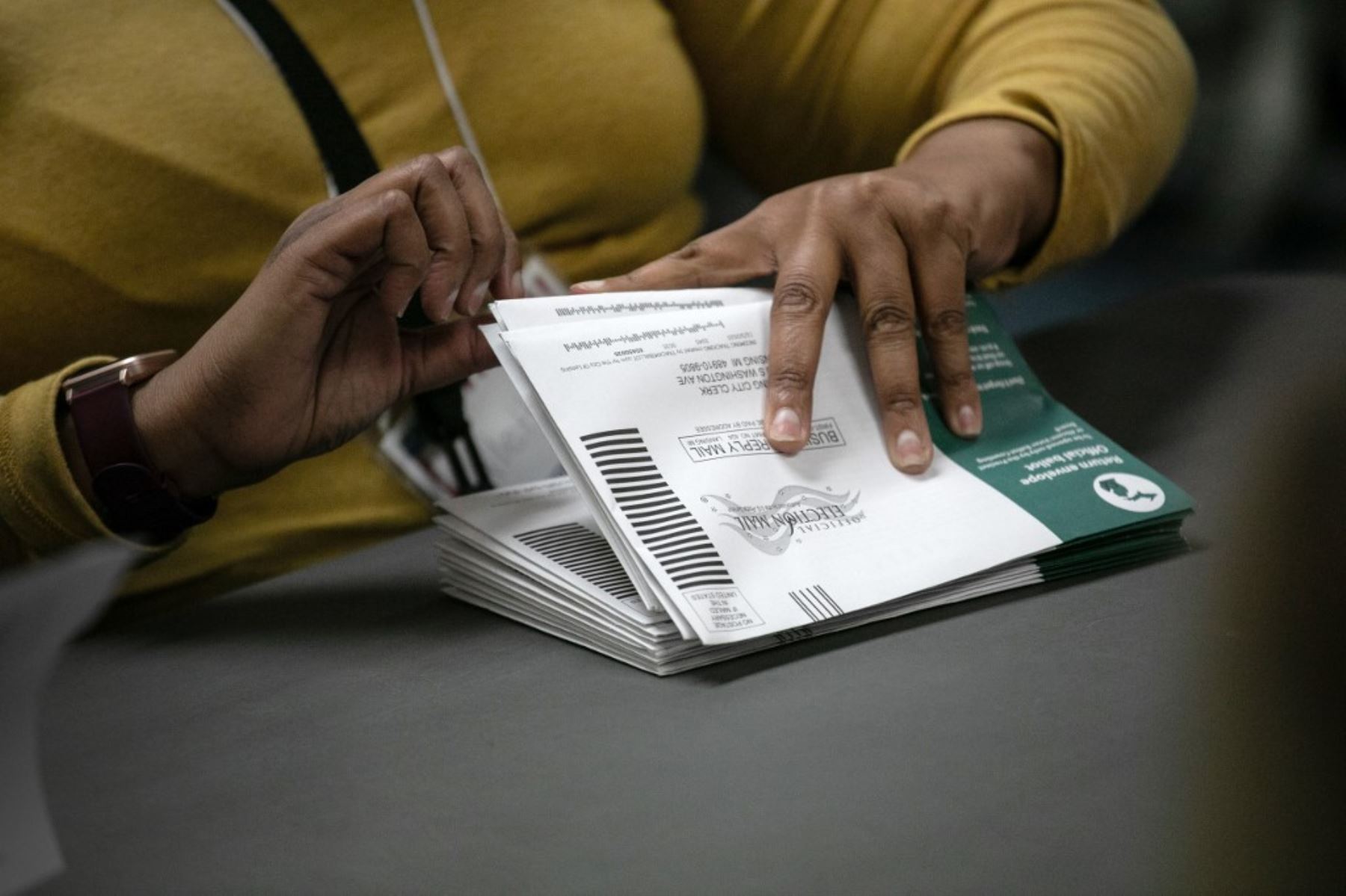 Avanza el conteo de votos en todas las circunscripciones electorales de Estados Unidos. Foto: AFP