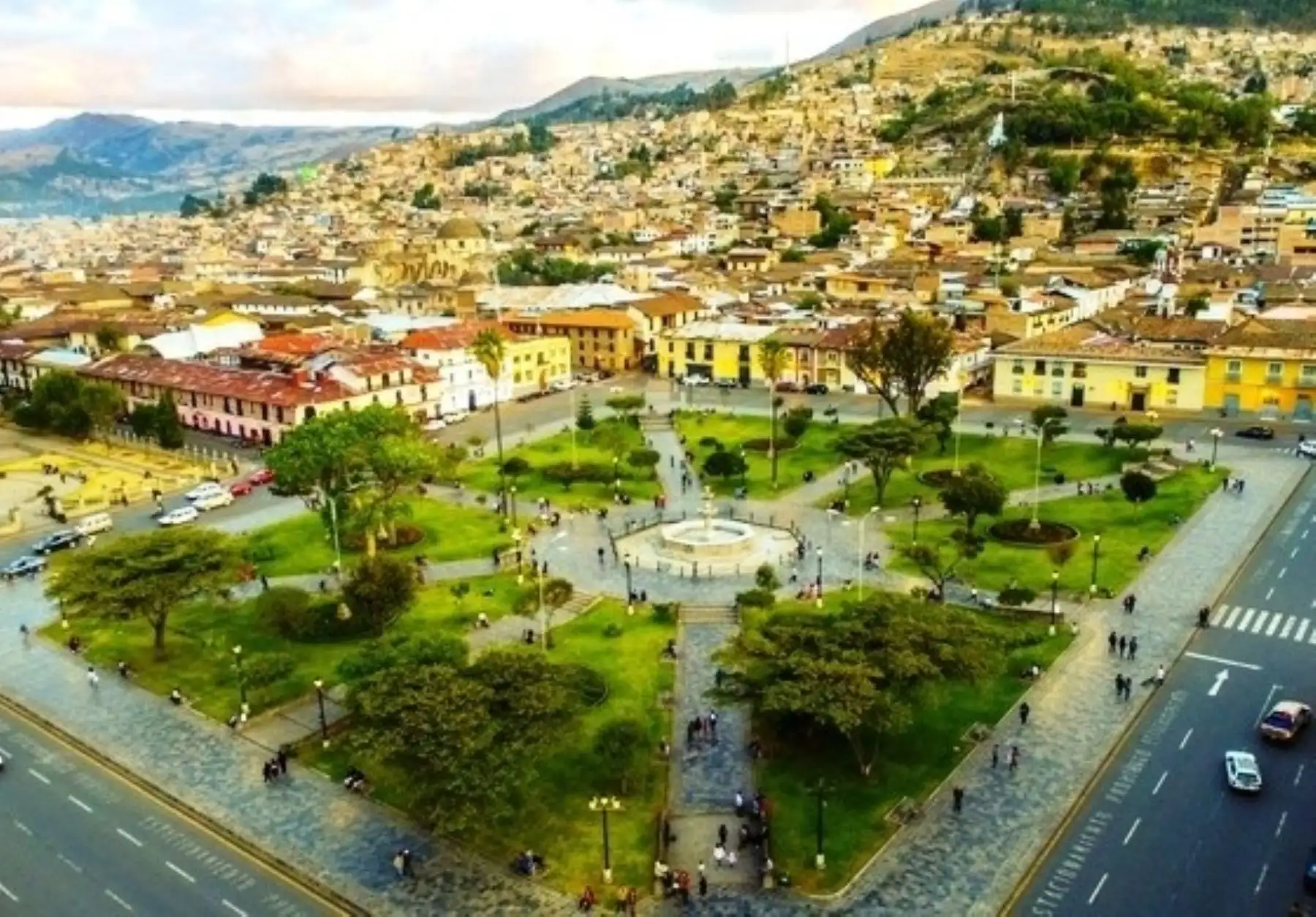 La Agencia Española de Cooperación Internacional (Aecid) financia diversos proyectos de conservación en la ciudad de Cajamarca. ANDINA/Difusión