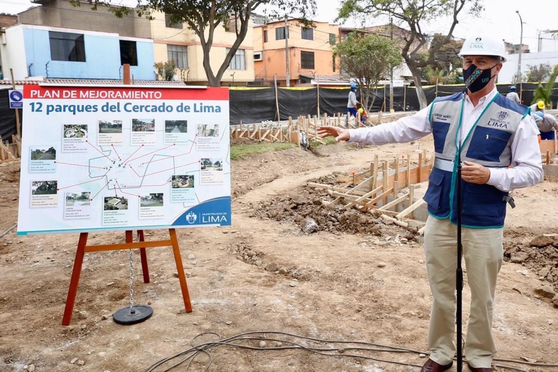 Municipalidad de Lima realizará trabajos de mejoramiento de 12 parques del Cercado. Foto: ANDINA/Difusión.