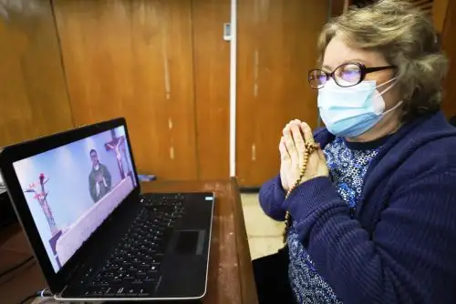 Coronavirus: exhortan a adultos mayores no asistir a iglesias y seguir las misas virtuales. Foto: ANDINA/Difusión.