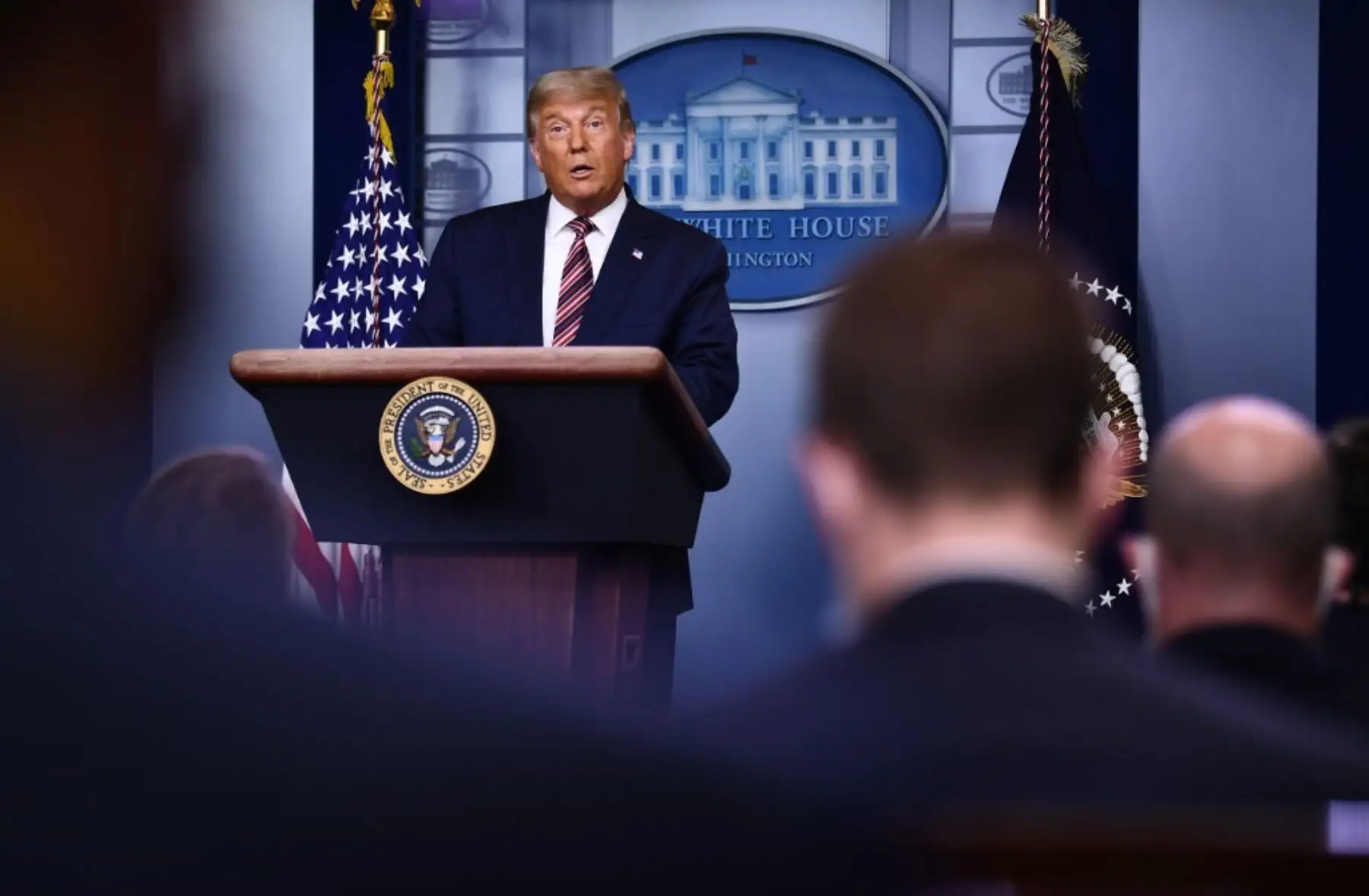 Presidente de Estados Unidos, Donald Trump. Foto: AFP