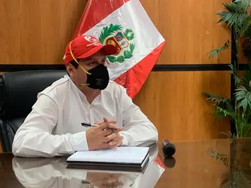 Servando García, gobernador regional de Piura y presidente de la Asamblea Nacional de Gobiernos Regionales. Cortesía