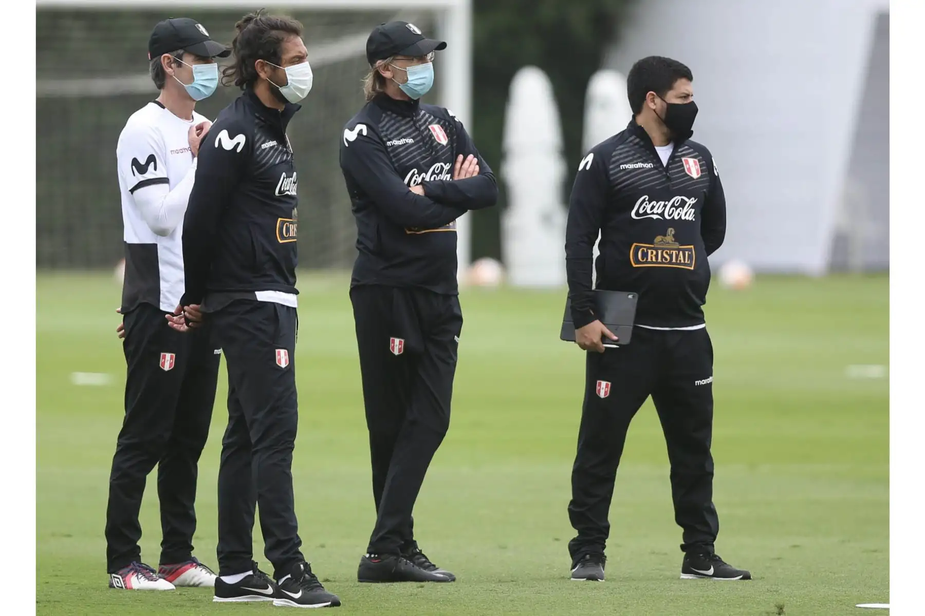 La Selección Peruana sigue trabajando mentalizada en sus encuentros ante Chile y Argentina por las fechas 03 y 04 de las Clasificatorias a Qatar 2022.
Foto: @SeleccionPeru