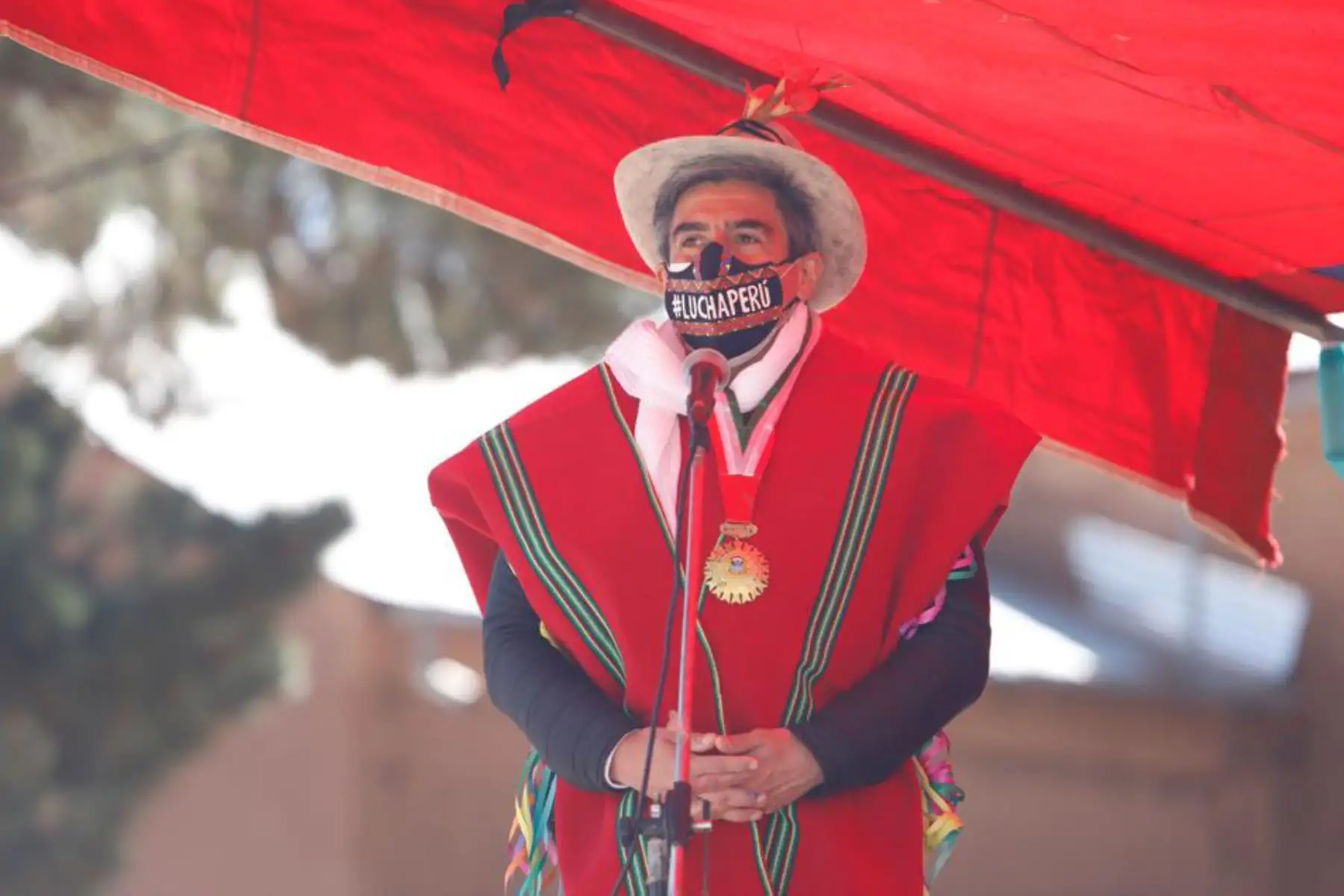 El ministro de Cultura, Alejandro Neyra participa en el inicio de las obras de restauración y puesta en valor de dos iglesias coloniales en  Puno. Se trata del Templo Santa Cruz de Jerusalén en el distrito de Juli, provincia de Chucuito y la Iglesia de Santa Cruz de Nuestra Señora del Rosario.
Foto: Ministerio de Cultura