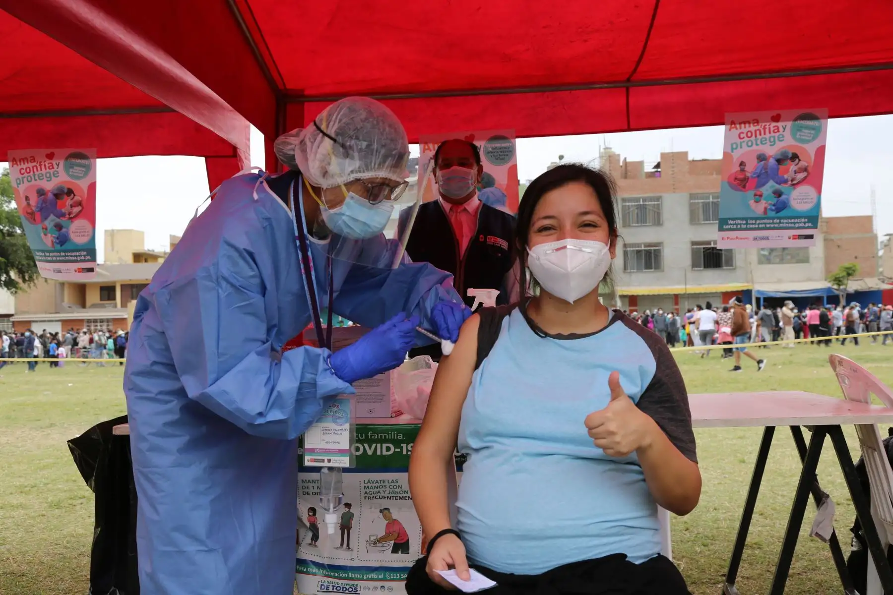 Un total de 30,000 liberteños serán vacunados hasta el próximo 30 de abril con 17 diferentes vacunas para diversas enfermedades, como parte de una gran campaña de inmunización que impulsa el Ministerio de Salud junto a la Gerencia Regional de Salud de La Libertad. ANDINA/Difusión
