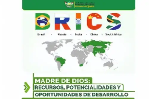 Madre de Dios, como región, representó al Perú y fue el único país de Latinoamérica que no pertenece al BRICS que participó en este evento internacional, que busca construir una cooperación política, económica y humanitaria.